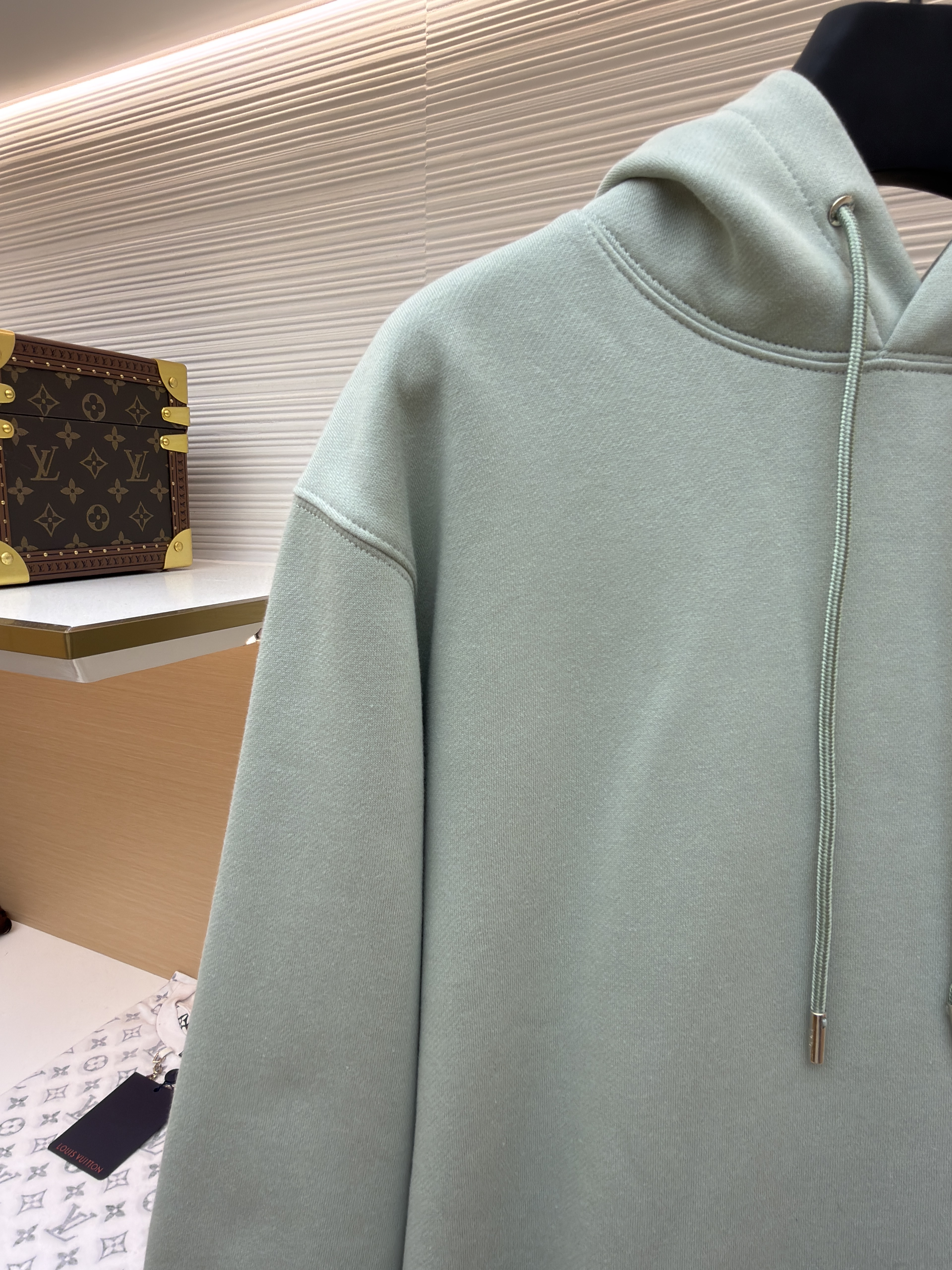 DIOR 迪奥 CD字母刺绣连帽卫衣 秋冬 外套 长袖 黑色 灰色 绿色 蓝色 B0