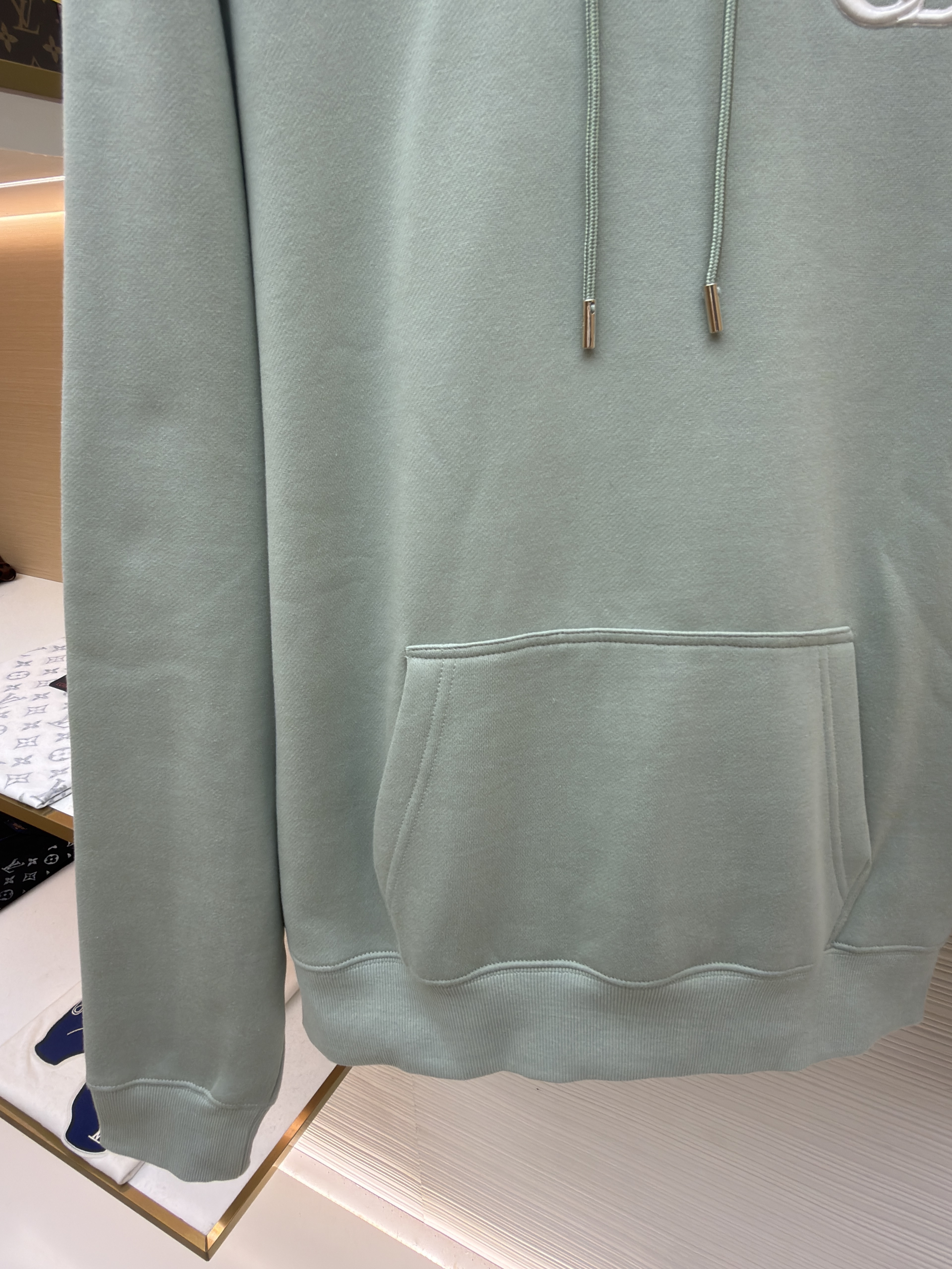 DIOR 迪奥 CD字母刺绣连帽卫衣 秋冬 外套 长袖 黑色 灰色 绿色 蓝色 B0