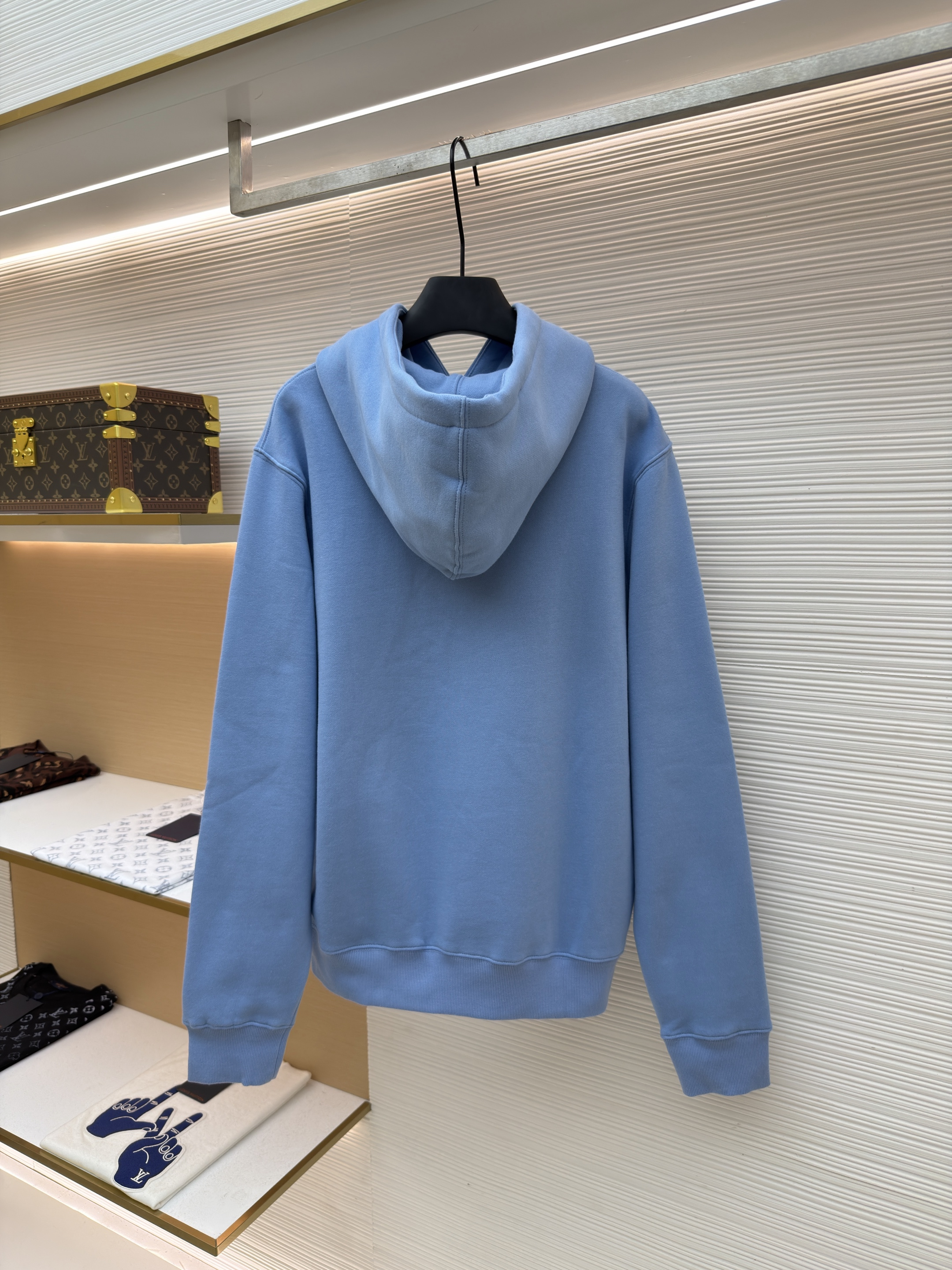 DIOR 迪奥 CD字母刺绣连帽卫衣 秋冬 外套 长袖 黑色 灰色 绿色 蓝色 B0