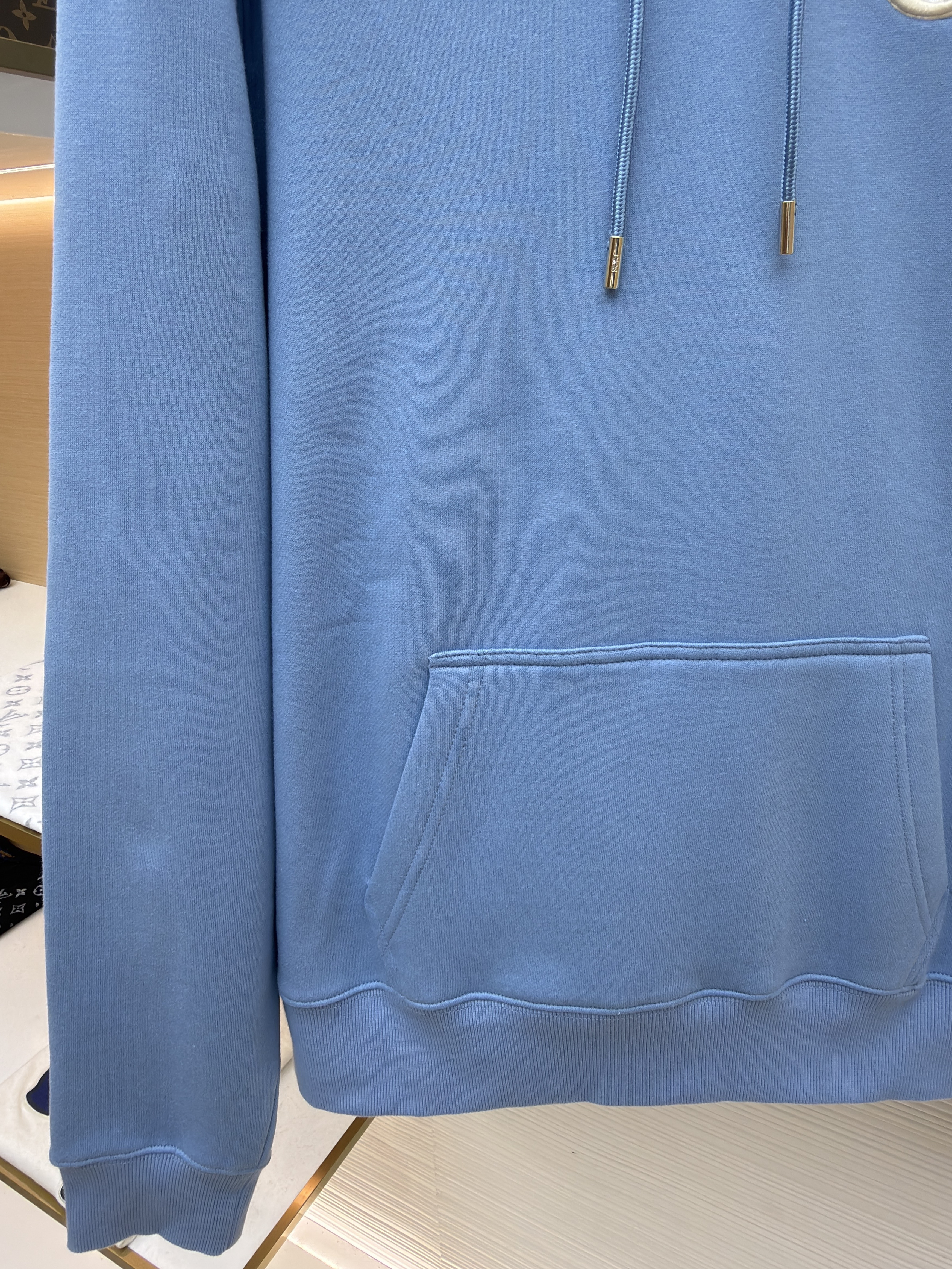 DIOR 迪奥 CD字母刺绣连帽卫衣 秋冬 外套 长袖 黑色 灰色 绿色 蓝色 B0