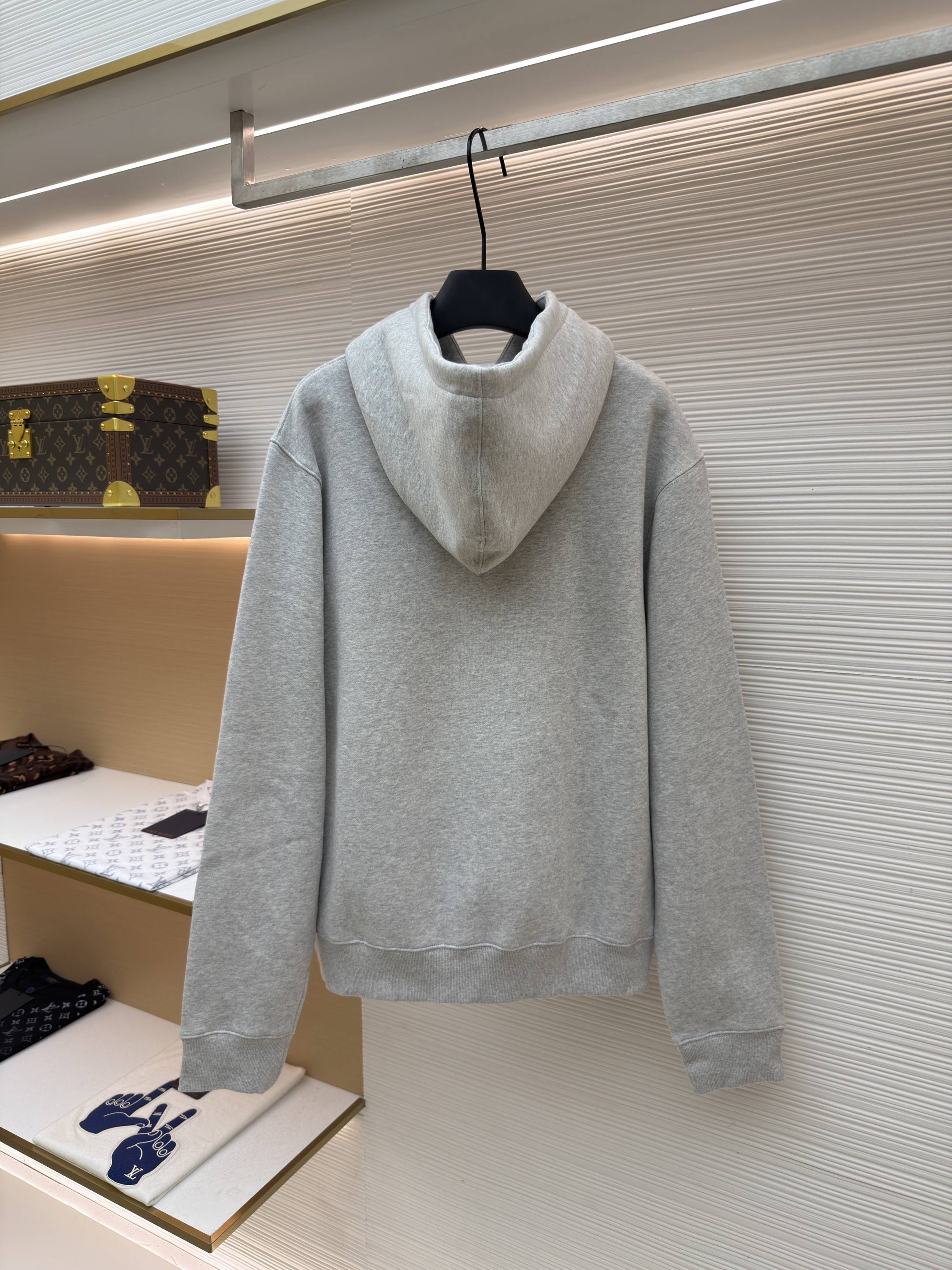 DIOR 迪奥 CD字母刺绣连帽卫衣 秋冬 外套 长袖 黑色 灰色 绿色 蓝色 B0