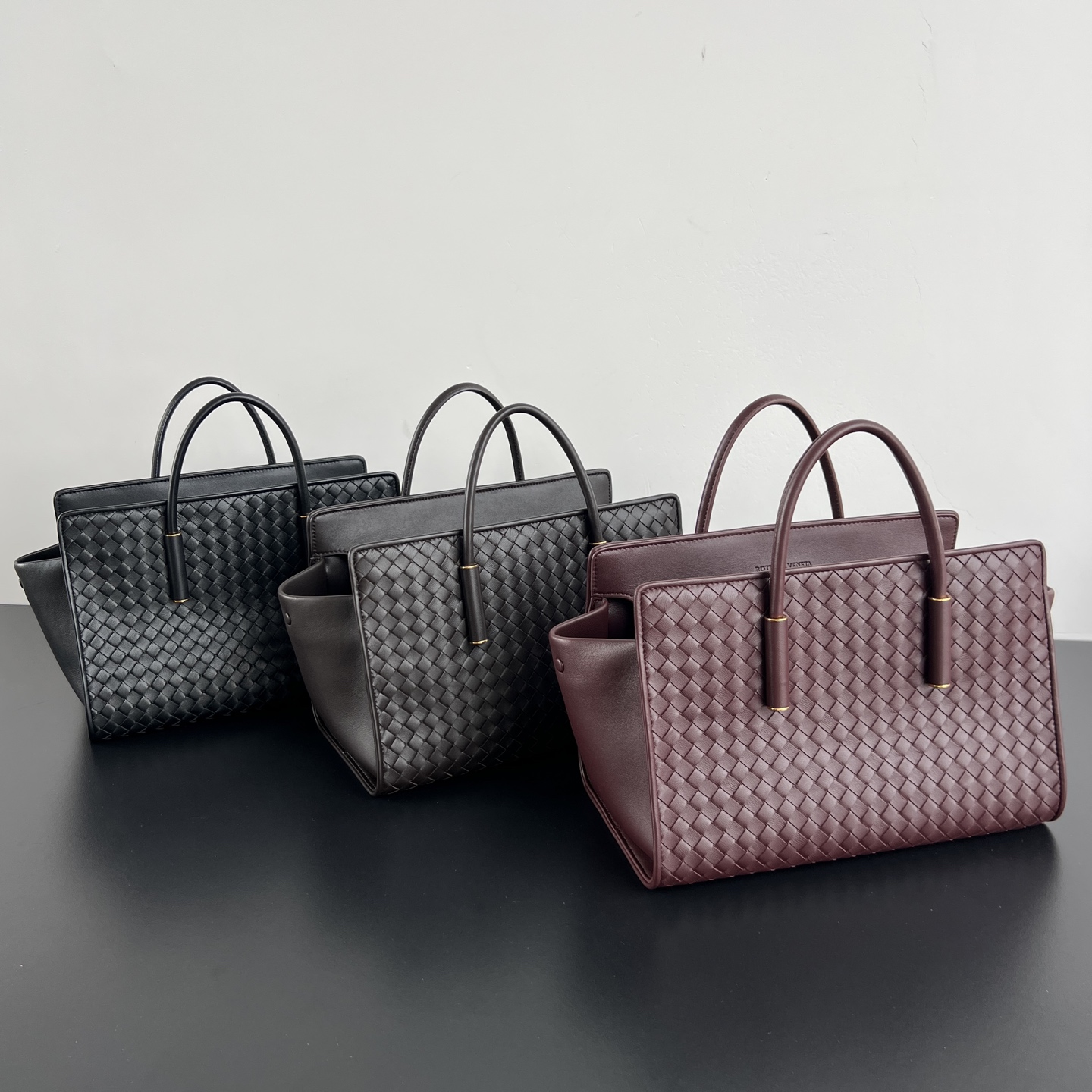  托特 Small BV Bottega Veneta Intreccio Woven Zip Tote Bag (Lambskin) - J0-875932V5KD06149