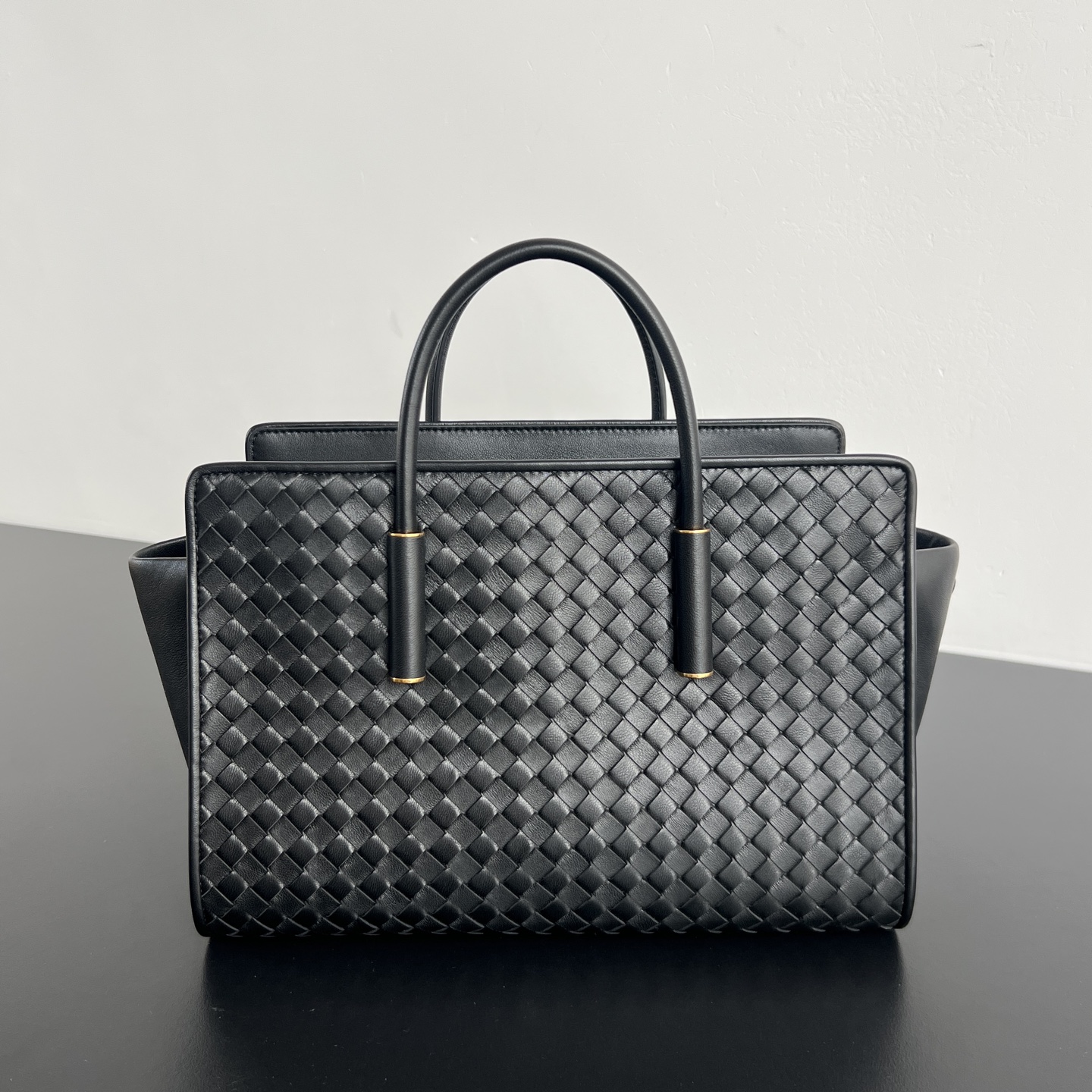  托特 Small BV Bottega Veneta Intreccio Woven Zip Tote Bag (Lambskin) - J0-875932V5KD06149