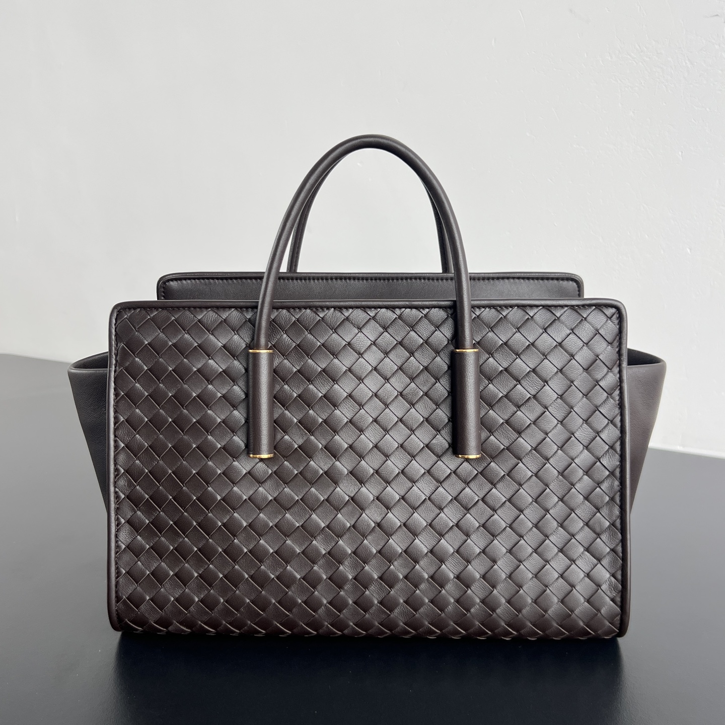  托特 Small BV Bottega Veneta Intreccio Woven Zip Tote Bag (Lambskin) - J0-875932V5KD06149