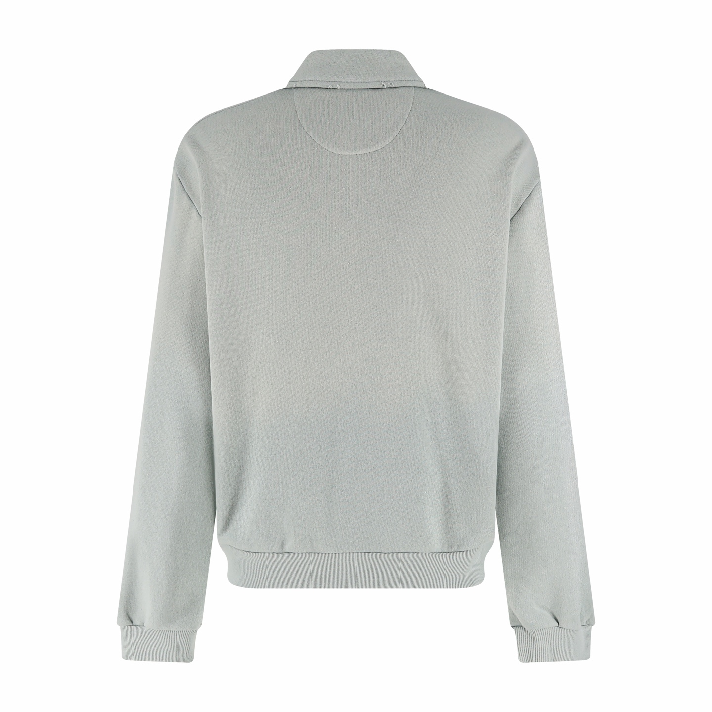 Acne Studios 1996做旧破坏翻领短款拉链卫衣夹克 外套 秋冬 长袖 黑色 灰色 B2