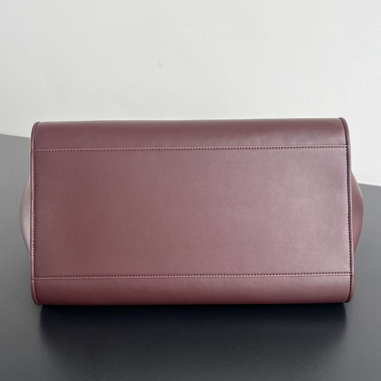 托特 Middle BV Bottega Veneta Barbara Woven Zip Tote Bag (sheepskin) 红色平面- J0-868327