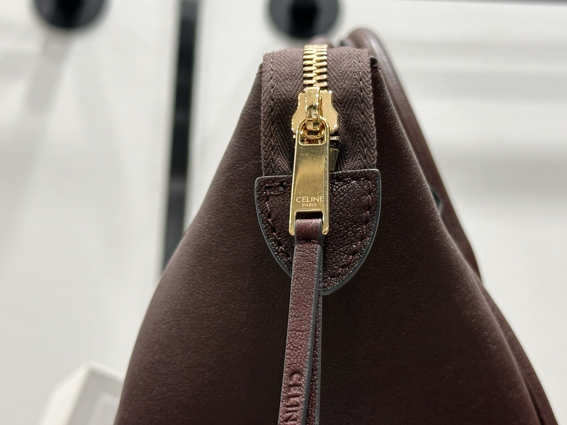 小号 CELINE Luggage 赛琳  单肩 手提包  羊皮 三色 124213
