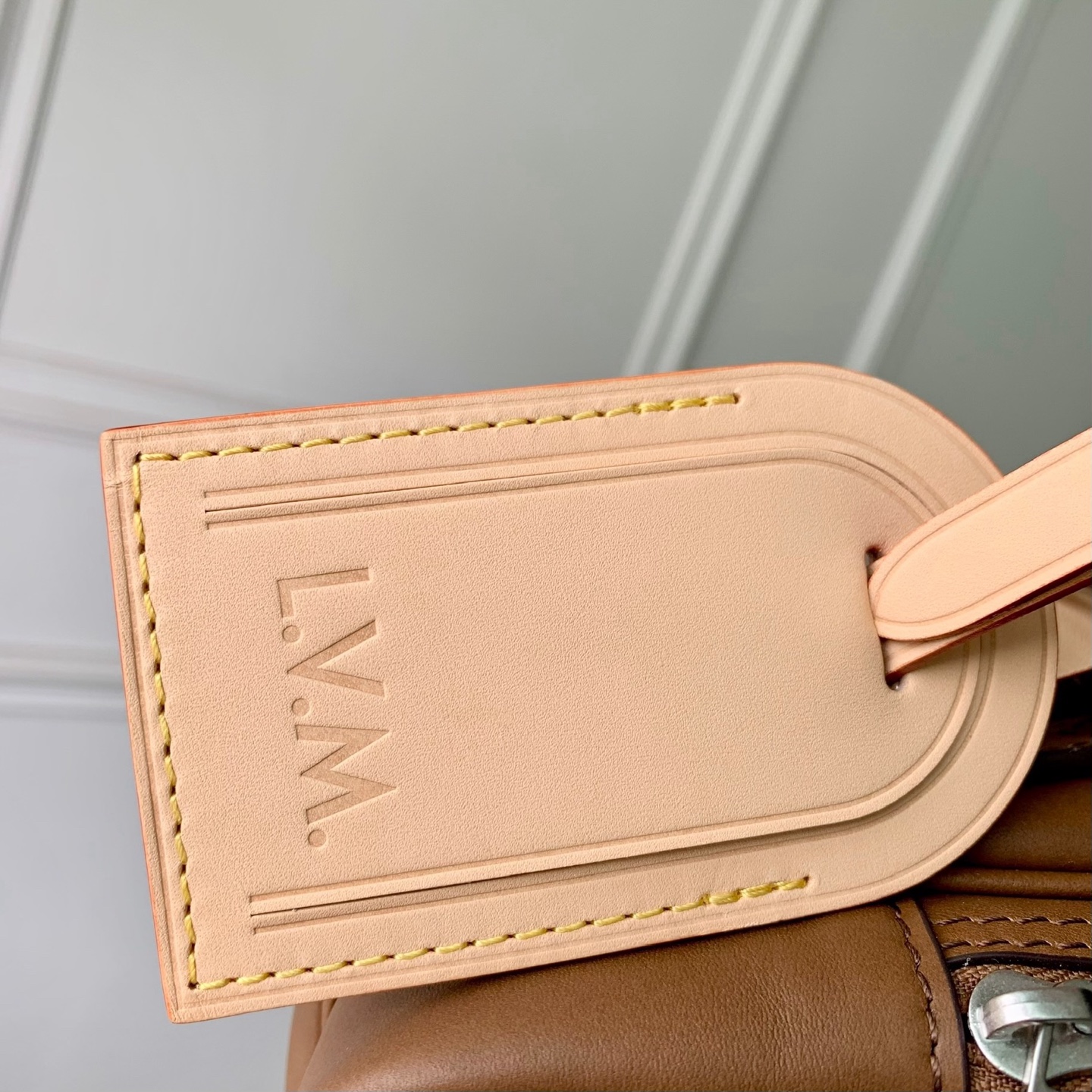 超大号 LOUIS VUITTONNANO LV NiI XL  单肩 手提包 牛皮 焦糖色F0-M27999