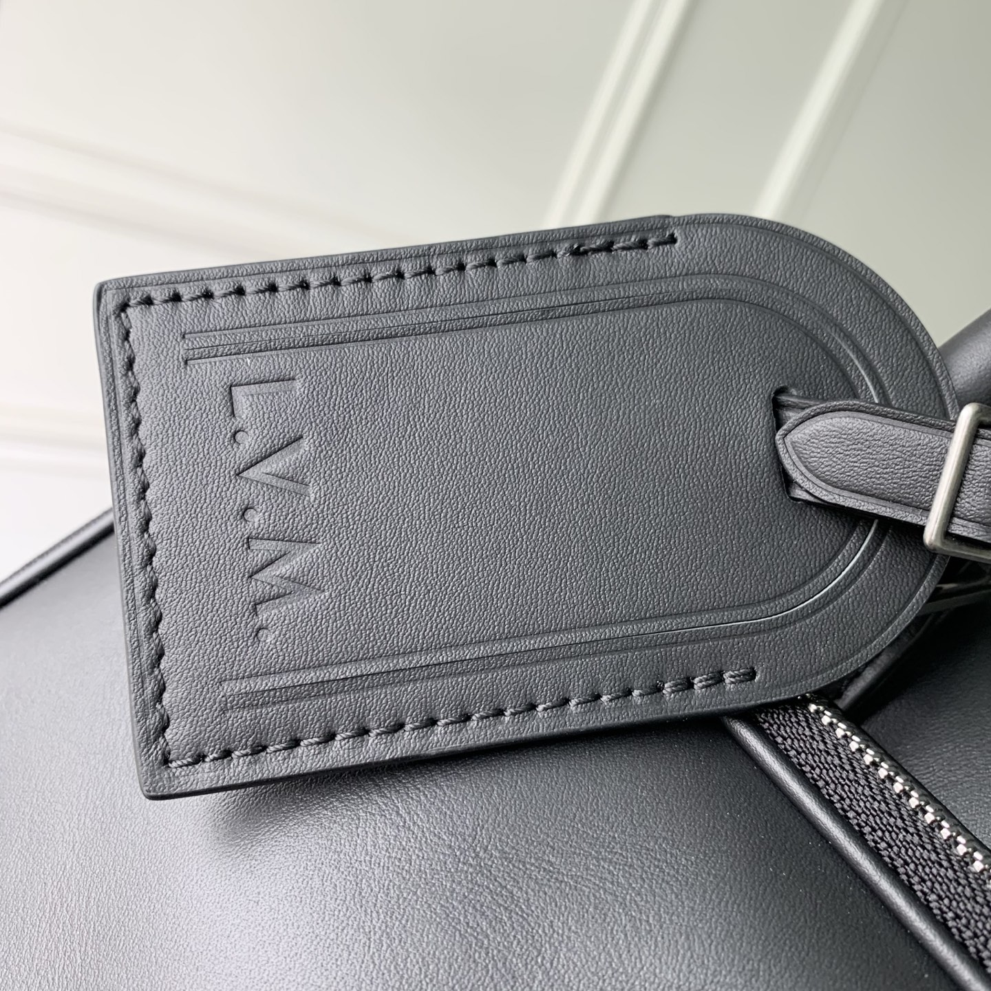 35CM LOUIS VUITTONNANO LV keepall CARGO BANDOULIERE 35 单肩 手提包 牛皮 黑色 J0- 