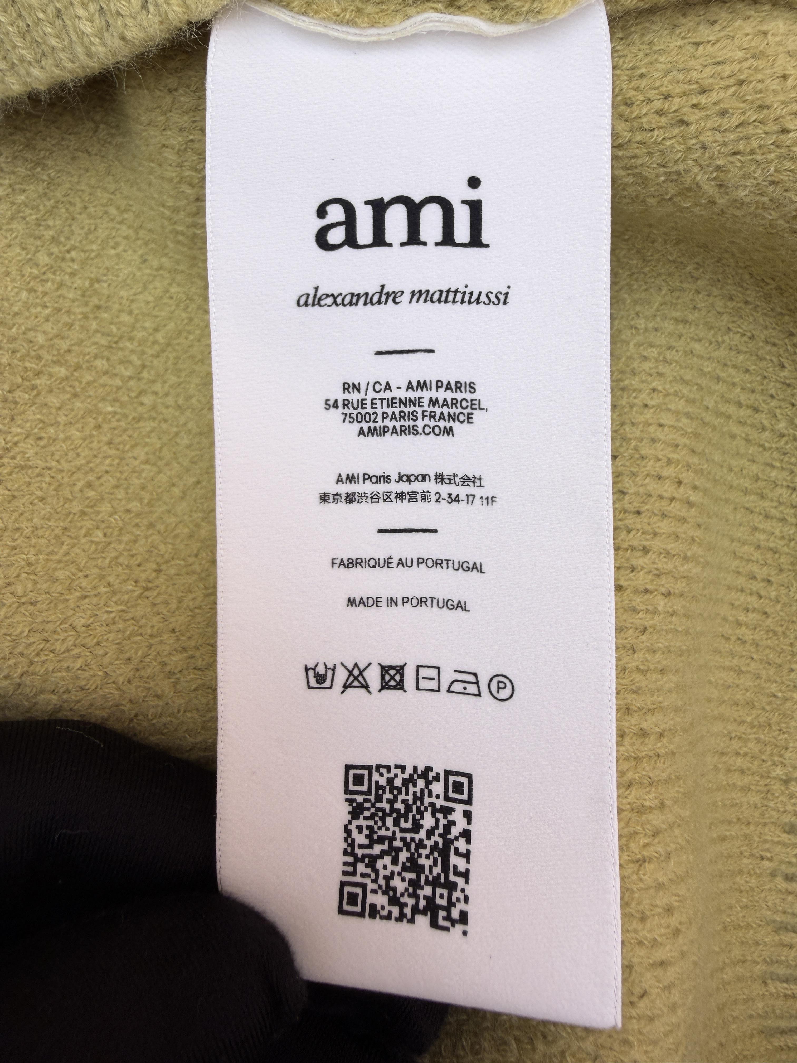 AMIPARIS 白色爱心提花圆领毛衣 套头 针织衫 外套 长袖 秋冬 灰色 黄色 藏蓝色 红色 蓝色  B0