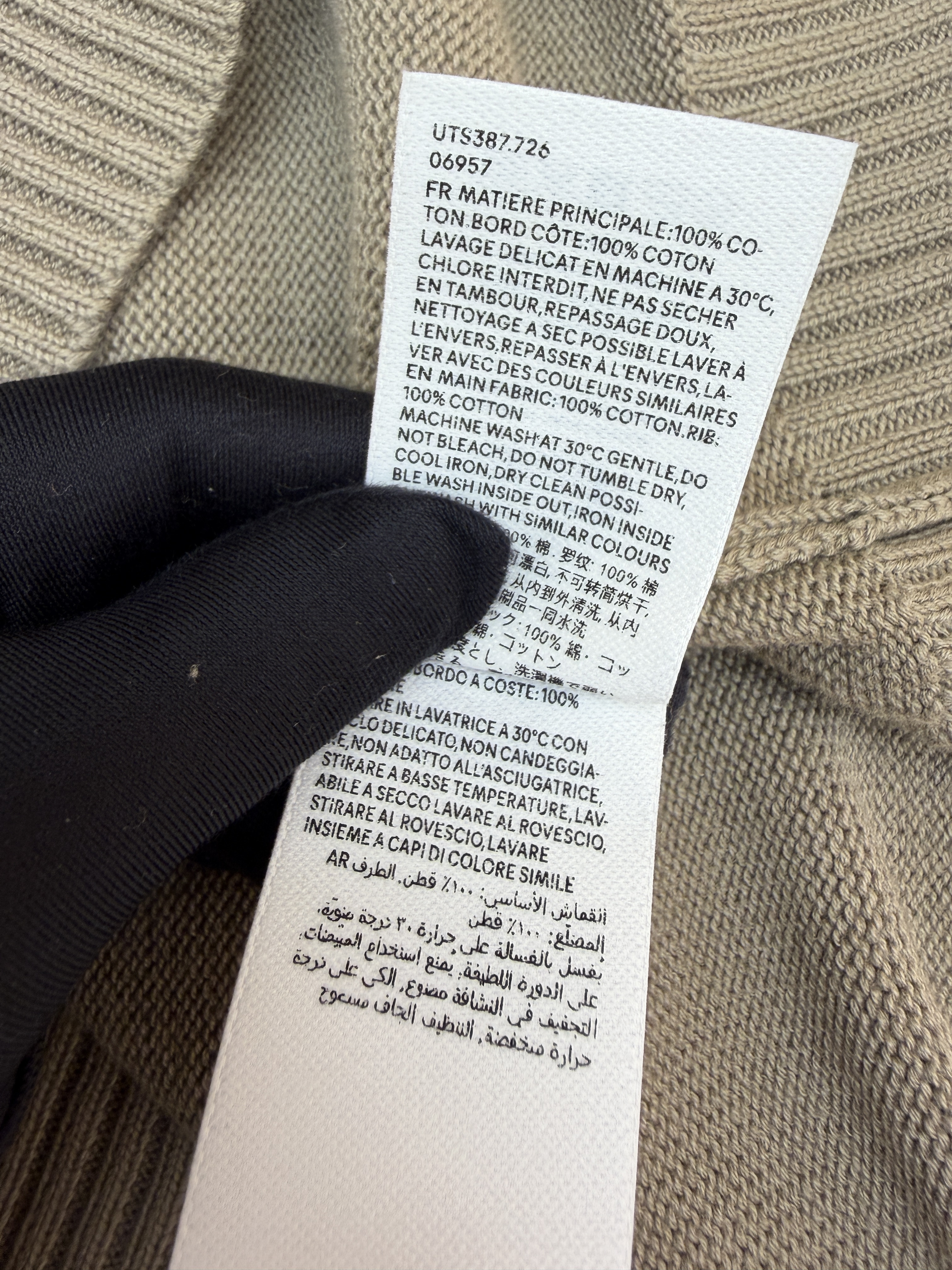 AMIPARIS 爱心提花V领针织毛衣背心 马甲 针织衫 外套 秋冬 藏蓝色 卡其色 A7