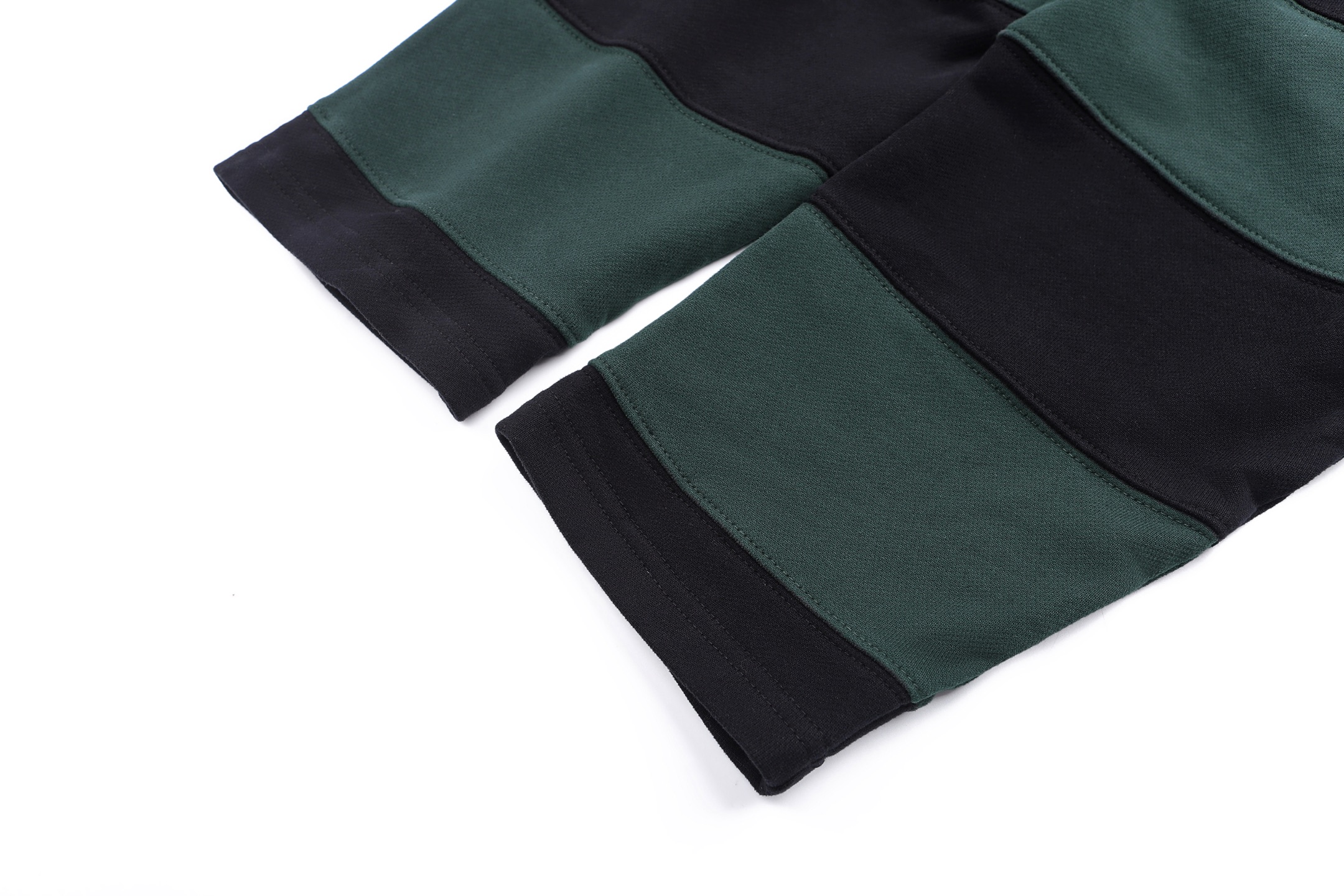 Acne Studios 复古皮革翻领撞色条纹卫衣 外套 秋冬 长袖 橙棕色 黑绿色 B5