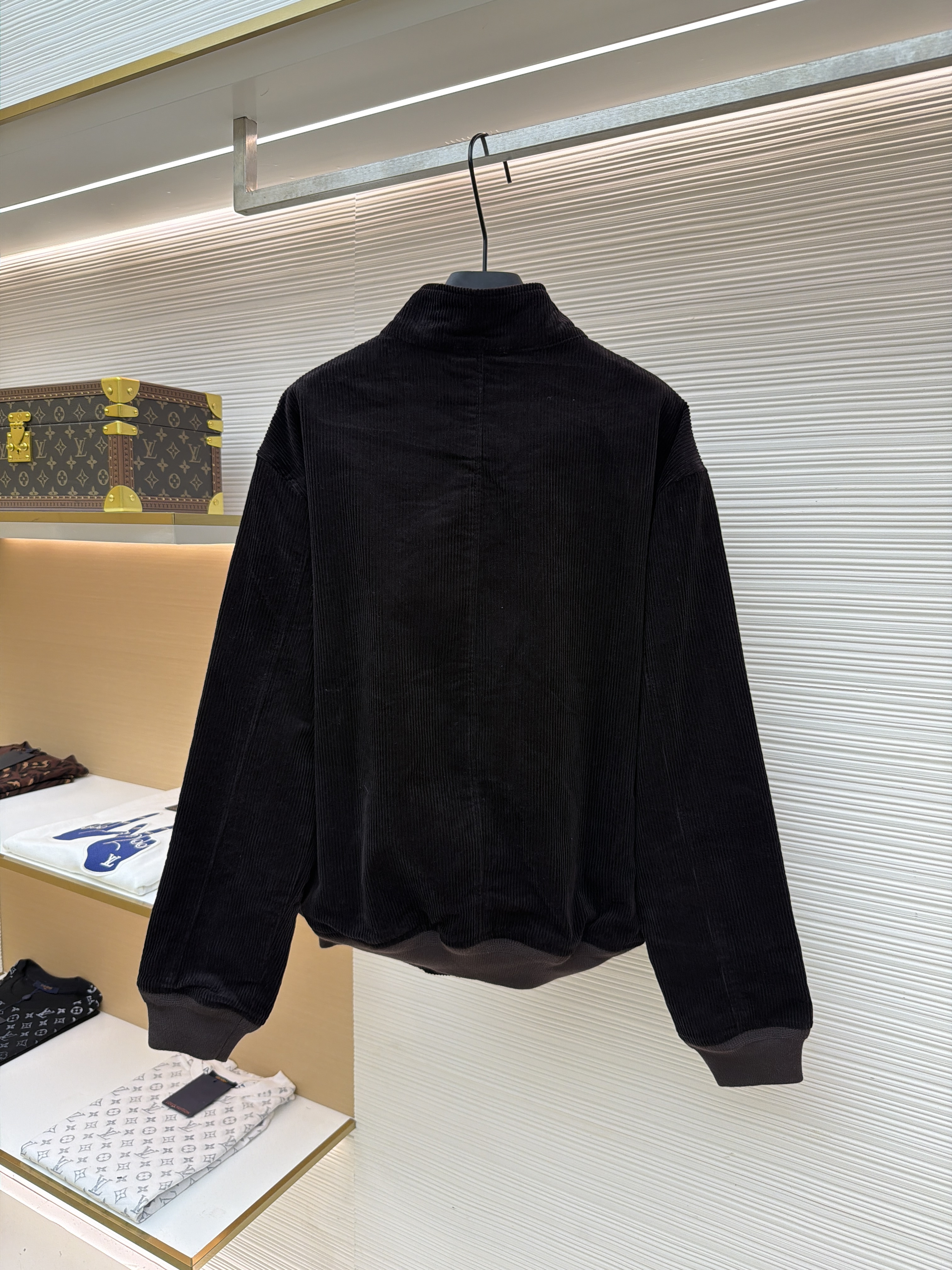 Ralph Lauren 拉夫劳伦 刺绣灯芯绒拉链夹克 外套 长袖 秋冬 棕色 藏蓝色 B5