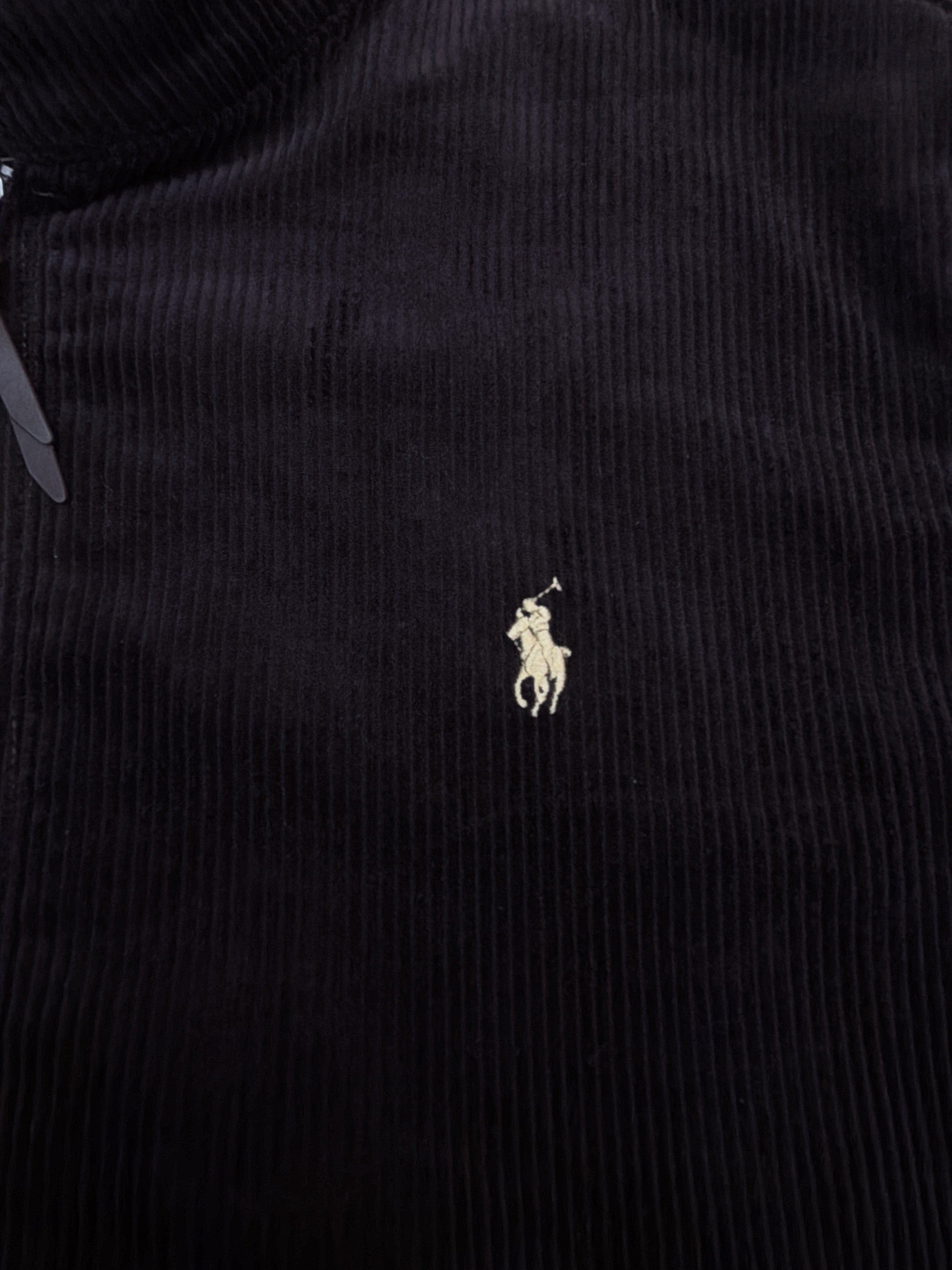 Ralph Lauren 拉夫劳伦 刺绣灯芯绒拉链夹克 外套 长袖 秋冬 棕色 藏蓝色 B5
