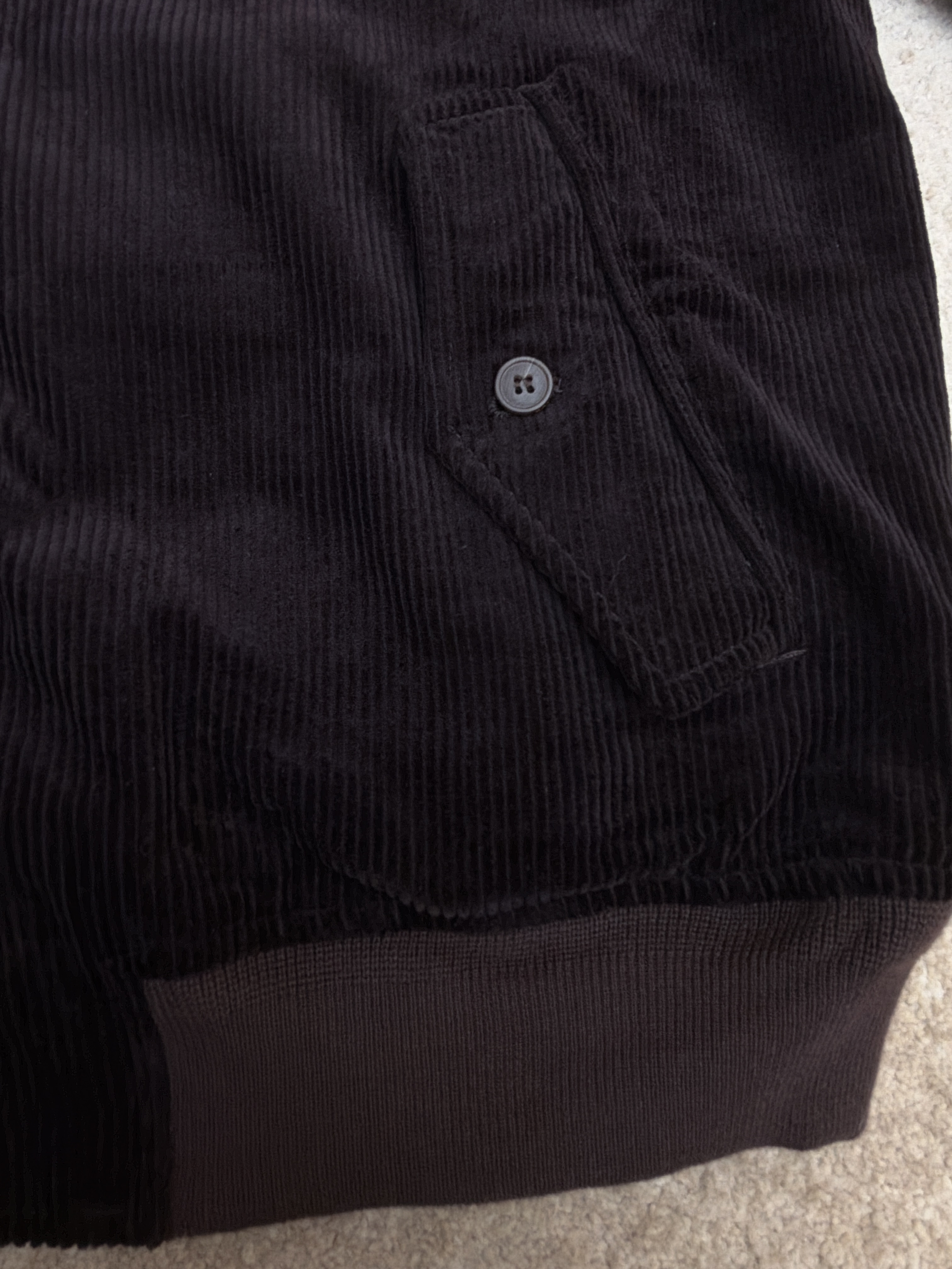 Ralph Lauren 拉夫劳伦 刺绣灯芯绒拉链夹克 外套 长袖 秋冬 棕色 藏蓝色 B5