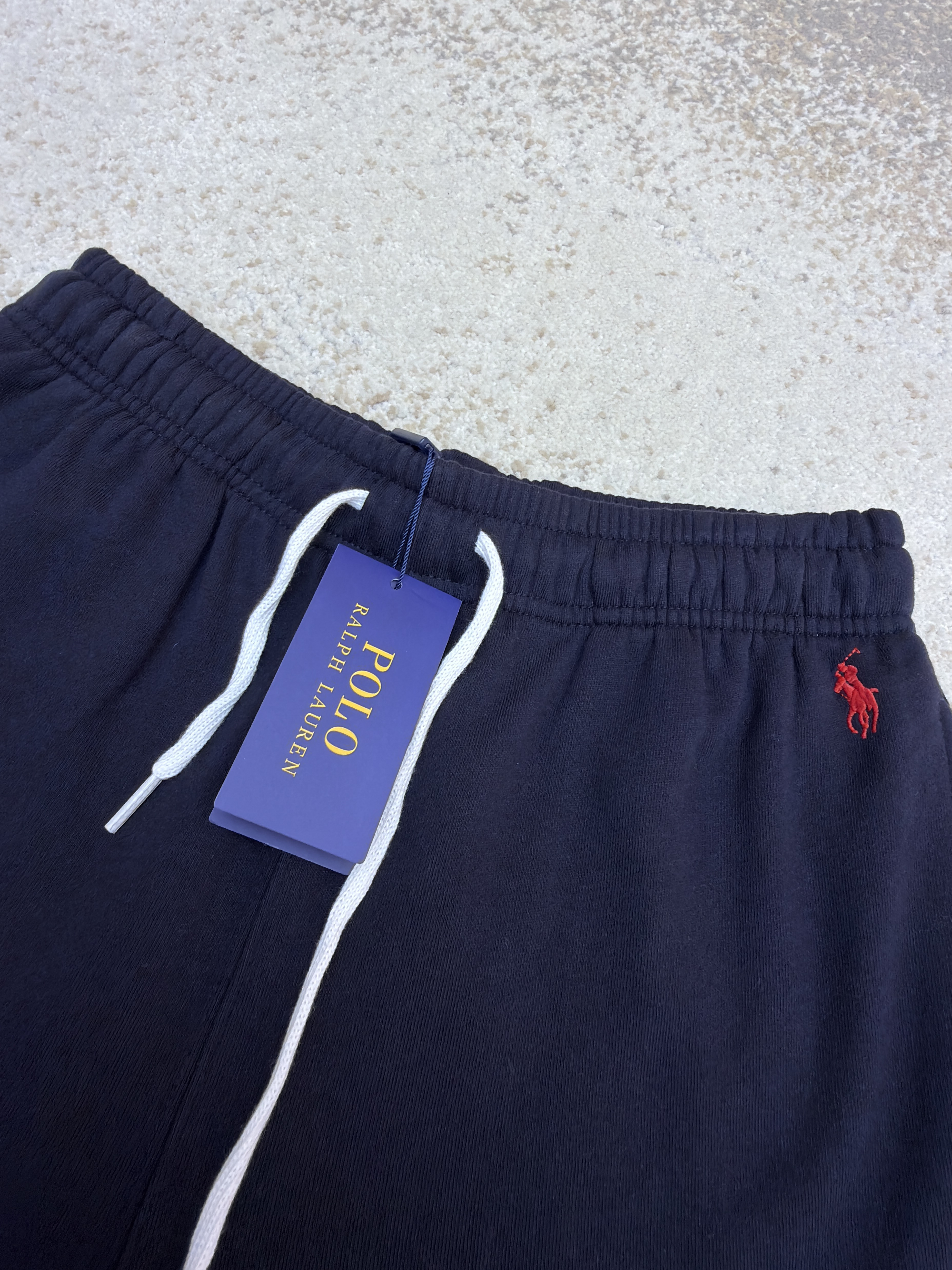 Ralph Lauren 拉夫劳伦 刺绣松紧腰休闲裤 卫裤 长裤 裤子 藏蓝色 黑色 灰色 B0