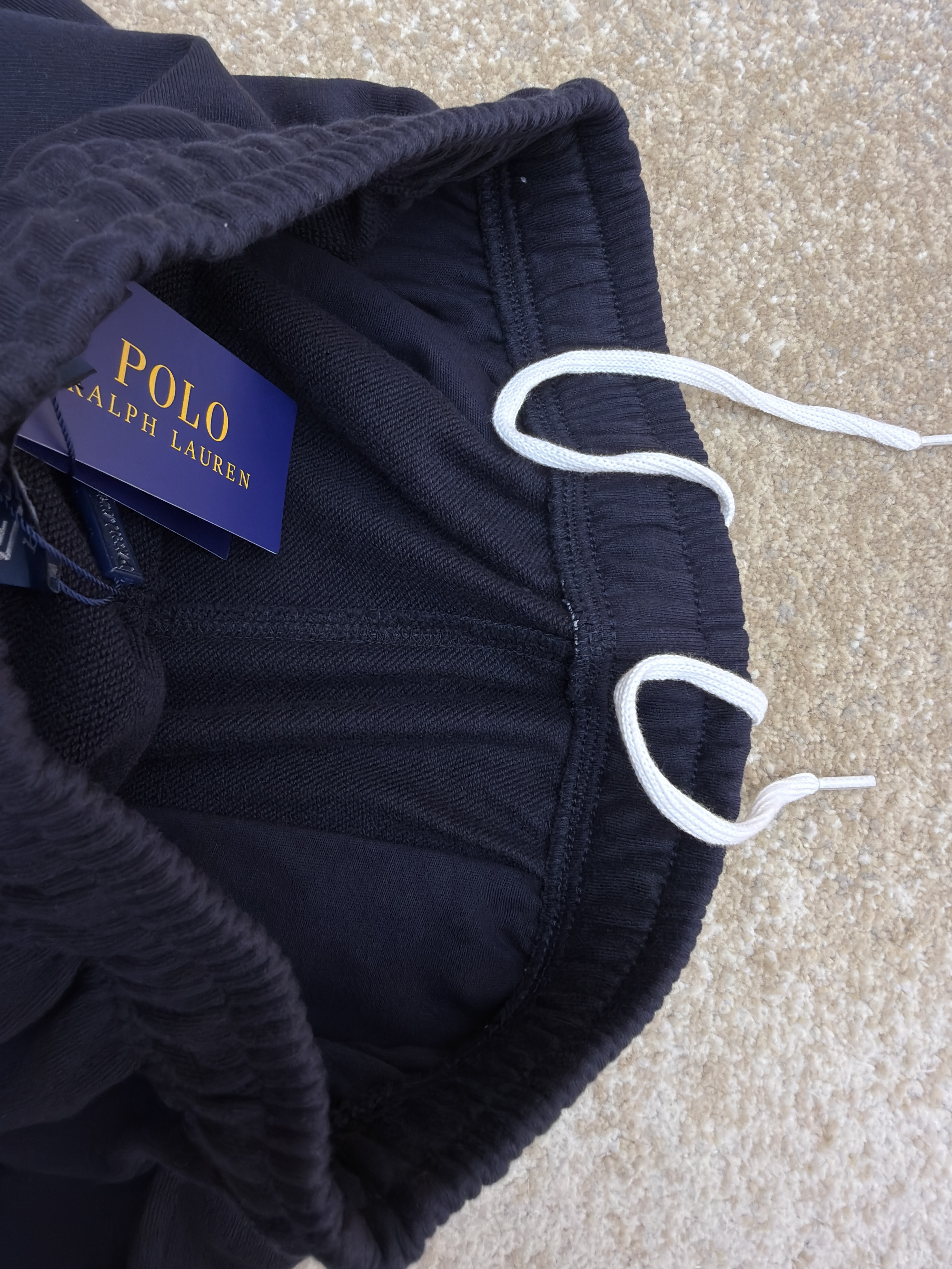 Ralph Lauren 拉夫劳伦 刺绣松紧腰休闲裤 卫裤 长裤 裤子 藏蓝色 黑色 灰色 B0