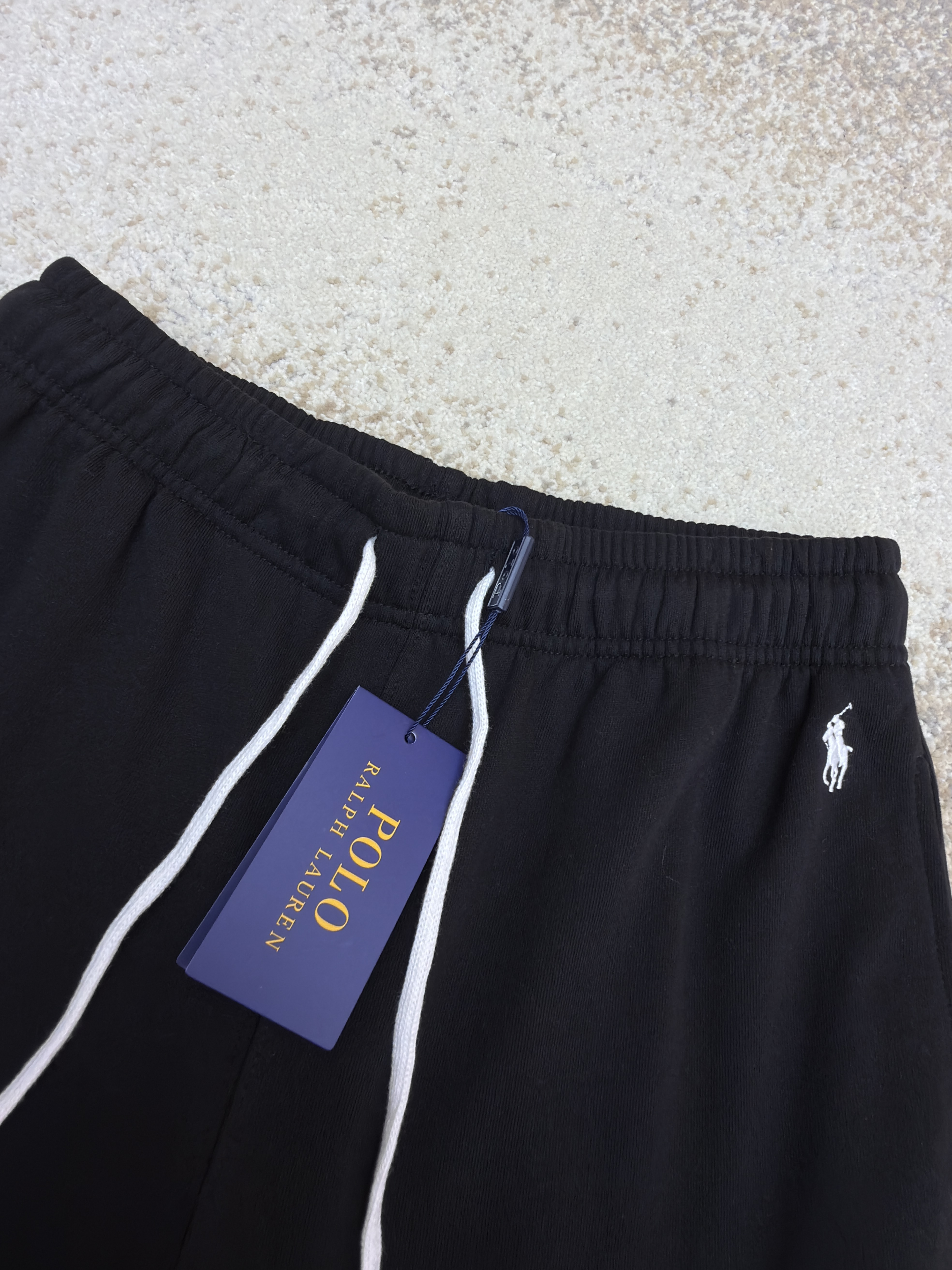 Ralph Lauren 拉夫劳伦 刺绣松紧腰休闲裤 卫裤 长裤 裤子 藏蓝色 黑色 灰色 B0