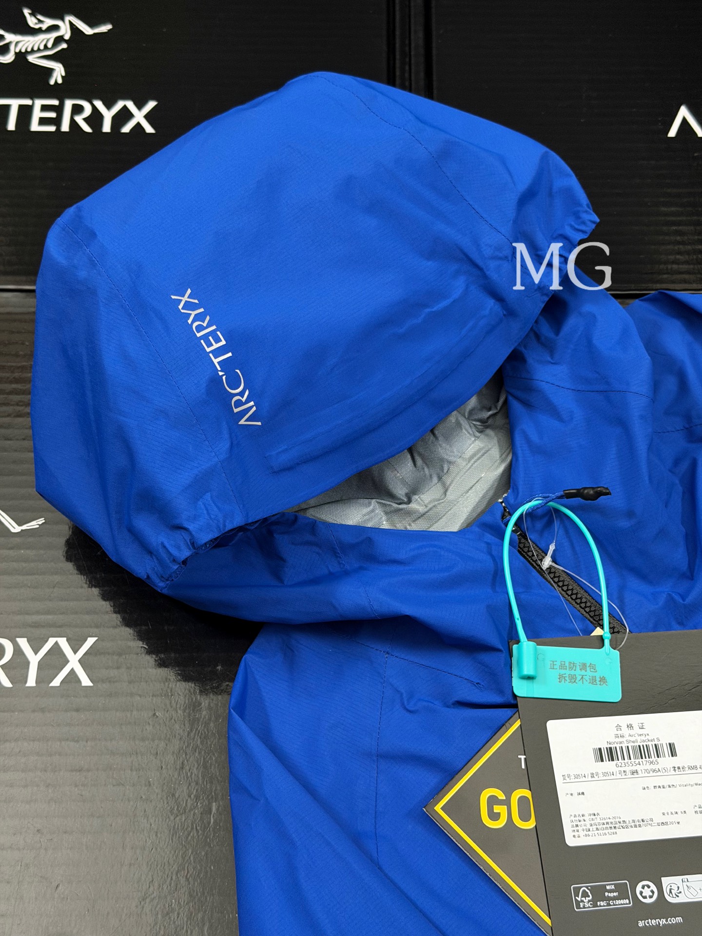 C26台州 Arcteryx 始祖鸟 NORVAN Shell Gore-Tex 轻量 薄款 防晒冲锋衣 夹克 长袖 男款B5 30514