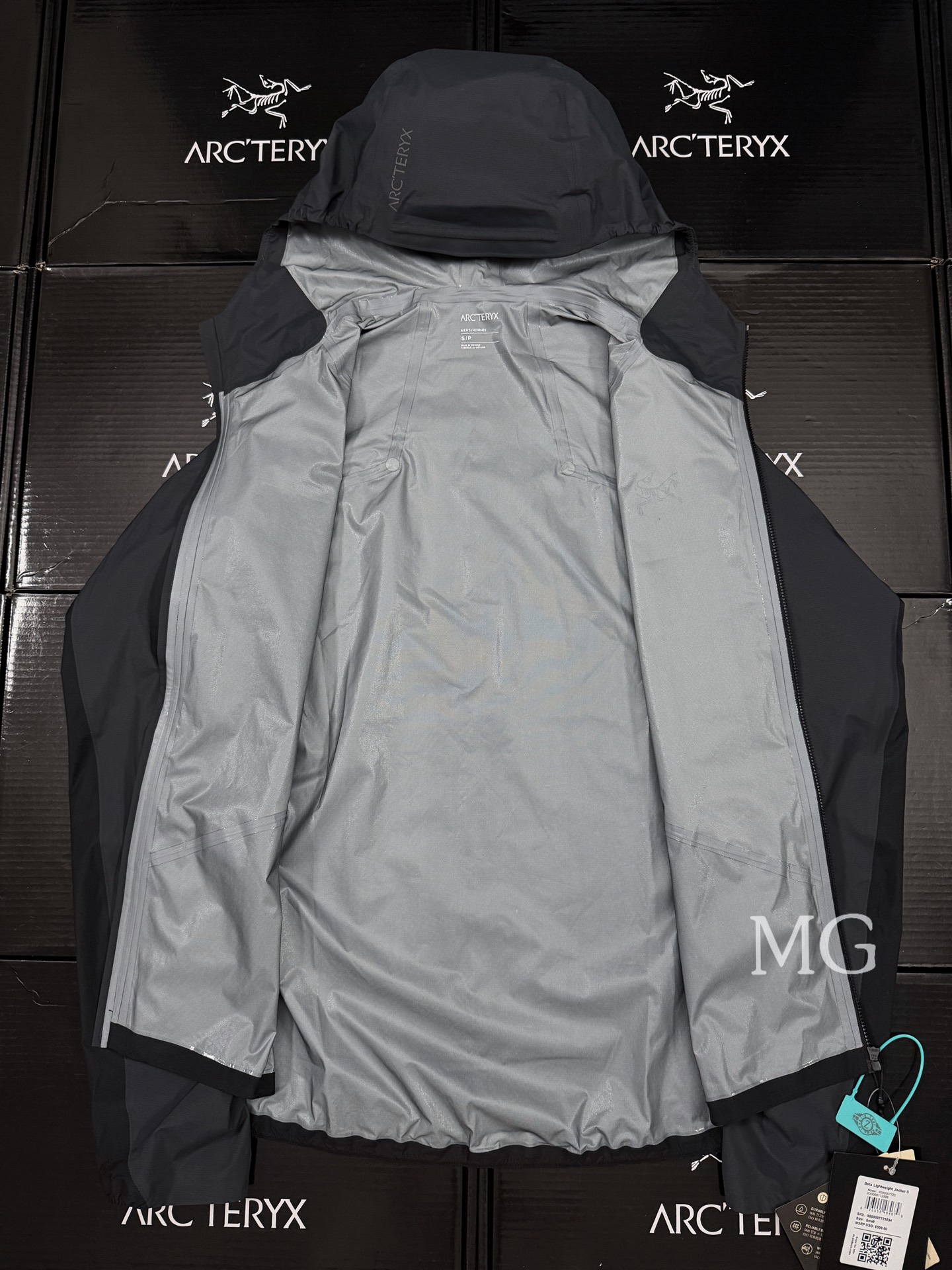 C26台州 Arcteryx 始祖鸟 NORVAN Shell Gore-Tex 轻量 薄款 防晒冲锋衣 夹克 长袖 男款B5 30514
