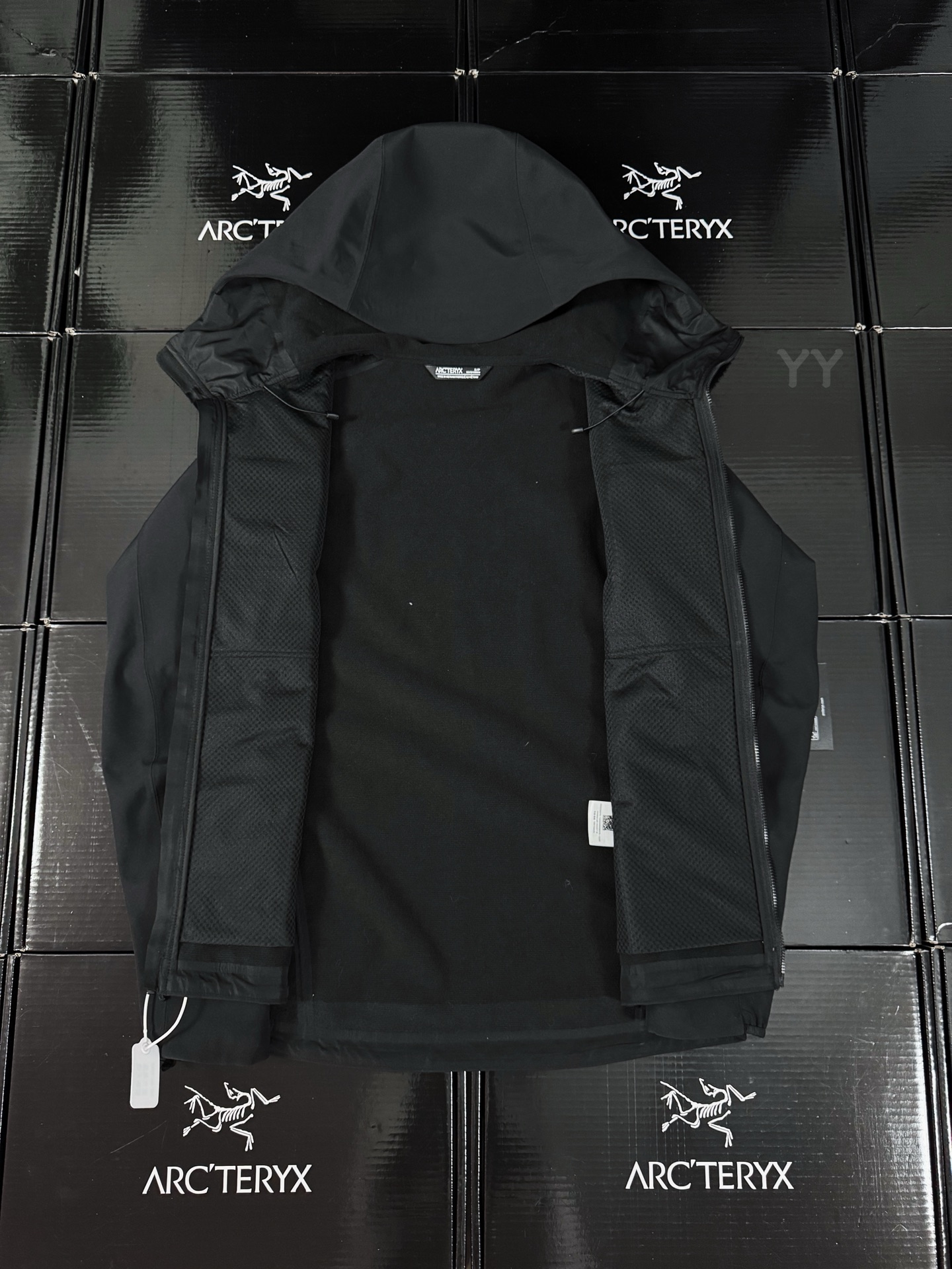 G04 台州 Arcteryx 始祖鸟 GAMMA MX HOODY 软壳连帽 冲锋衣 长袖 男款 黑色B0-X000008485