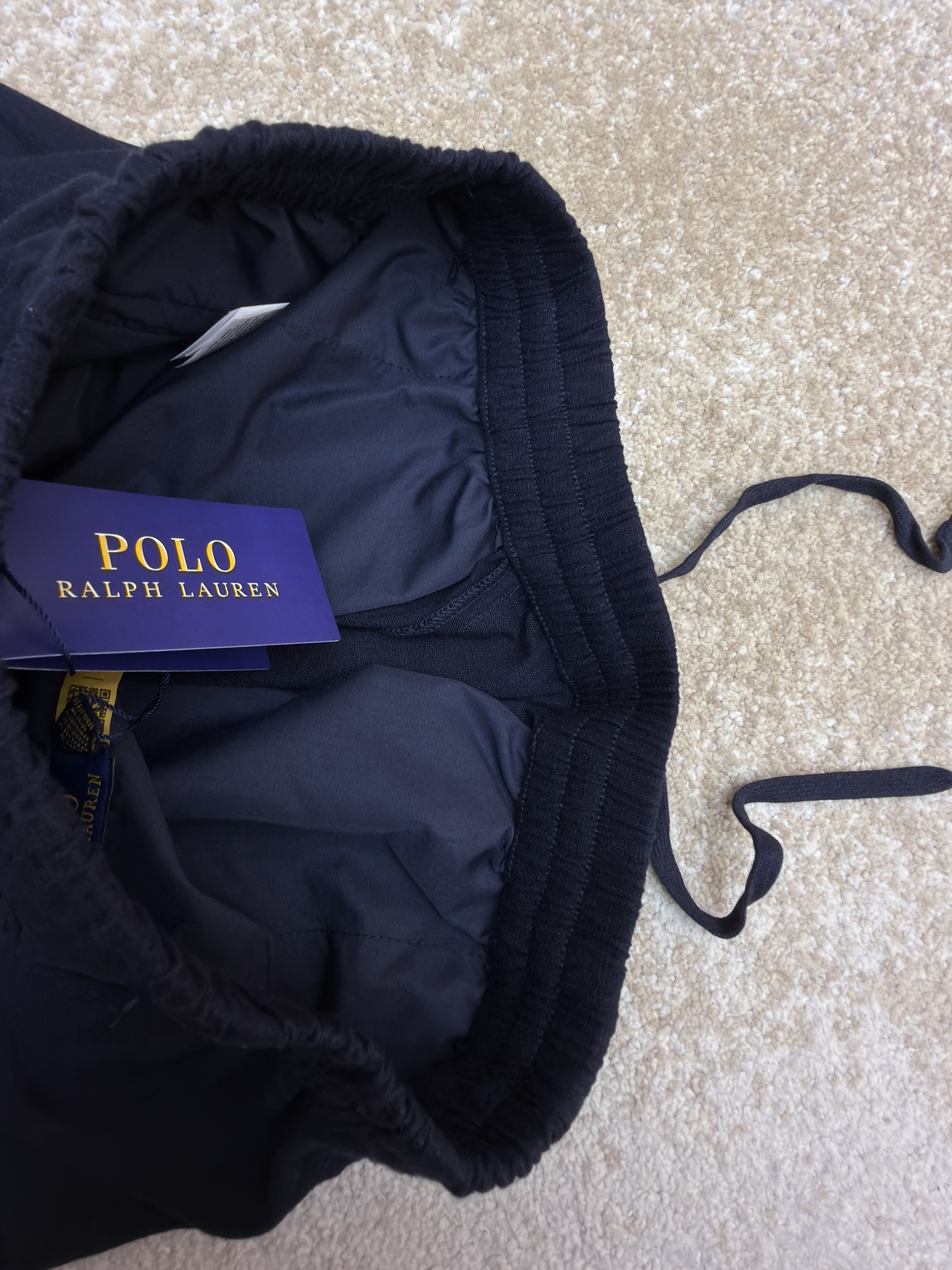 Ralph Lauren 拉夫劳伦 亚麻刺绣松紧腰短裤 休闲裤 裤子 白色 黑色 藏蓝色 A2