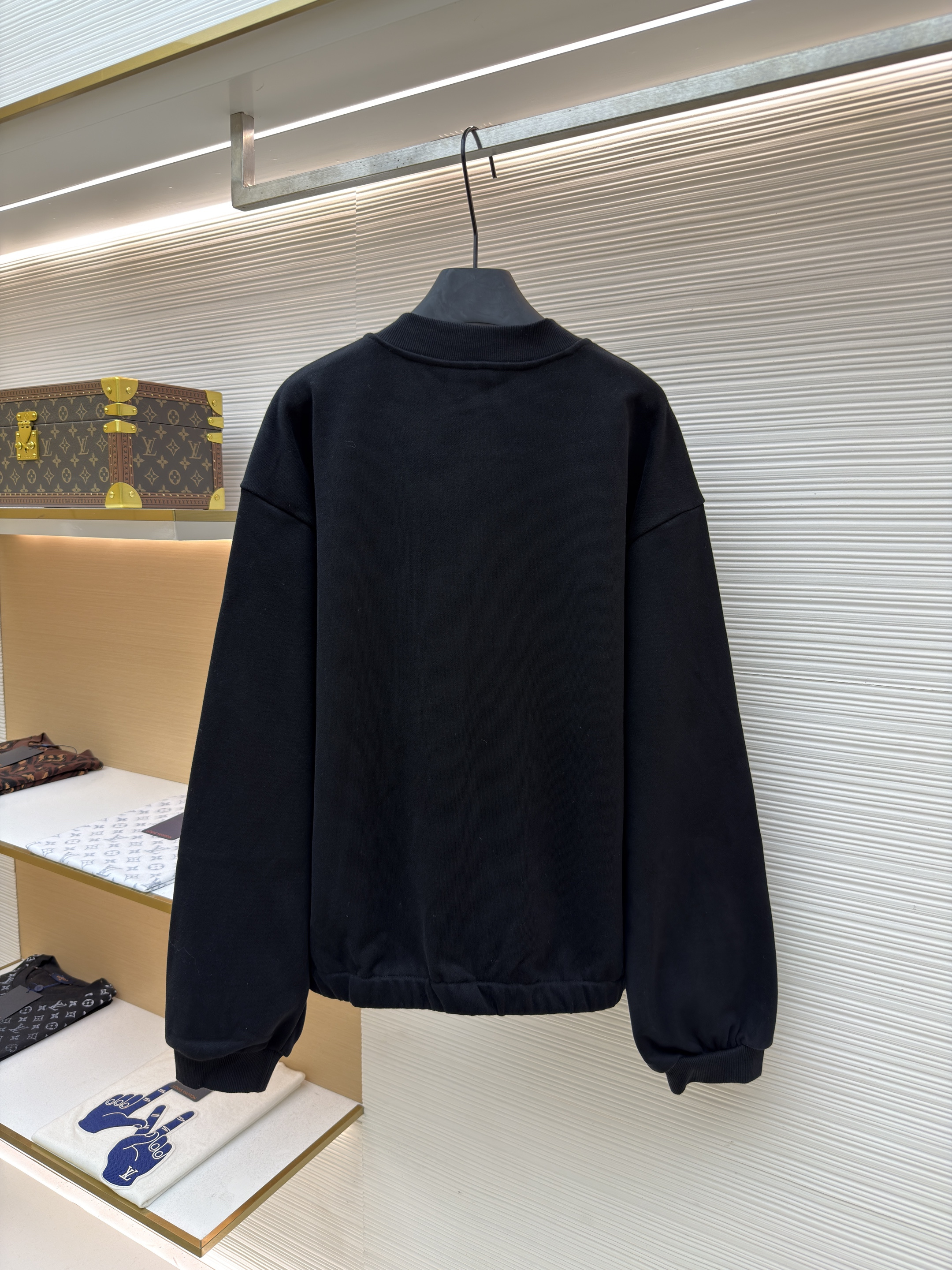 CELINE 赛琳 刺绣拉链棒球服外套 夹克 长袖 秋冬 黑色 B2