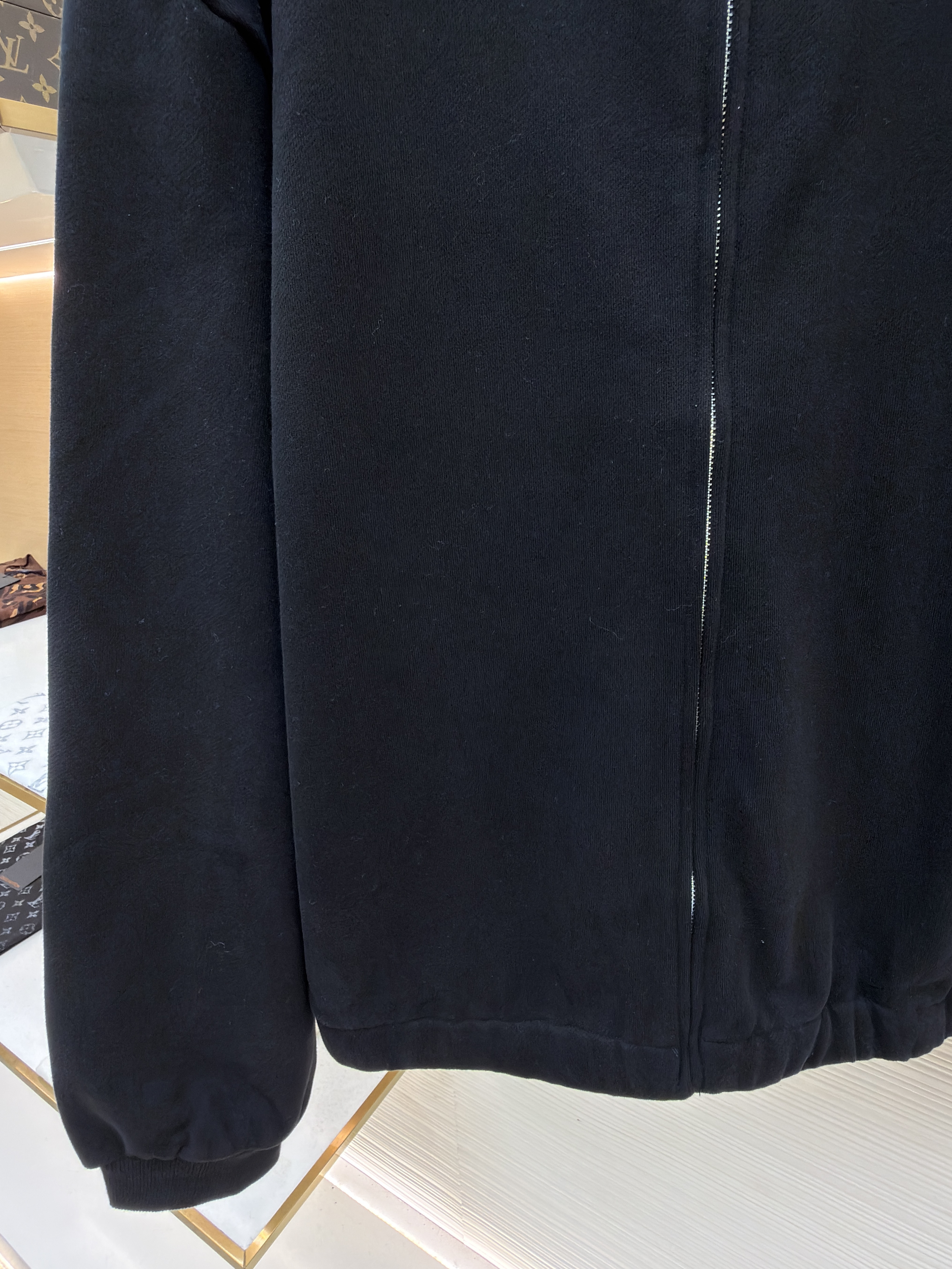 CELINE 赛琳 刺绣拉链棒球服外套 夹克 长袖 秋冬 黑色 B2