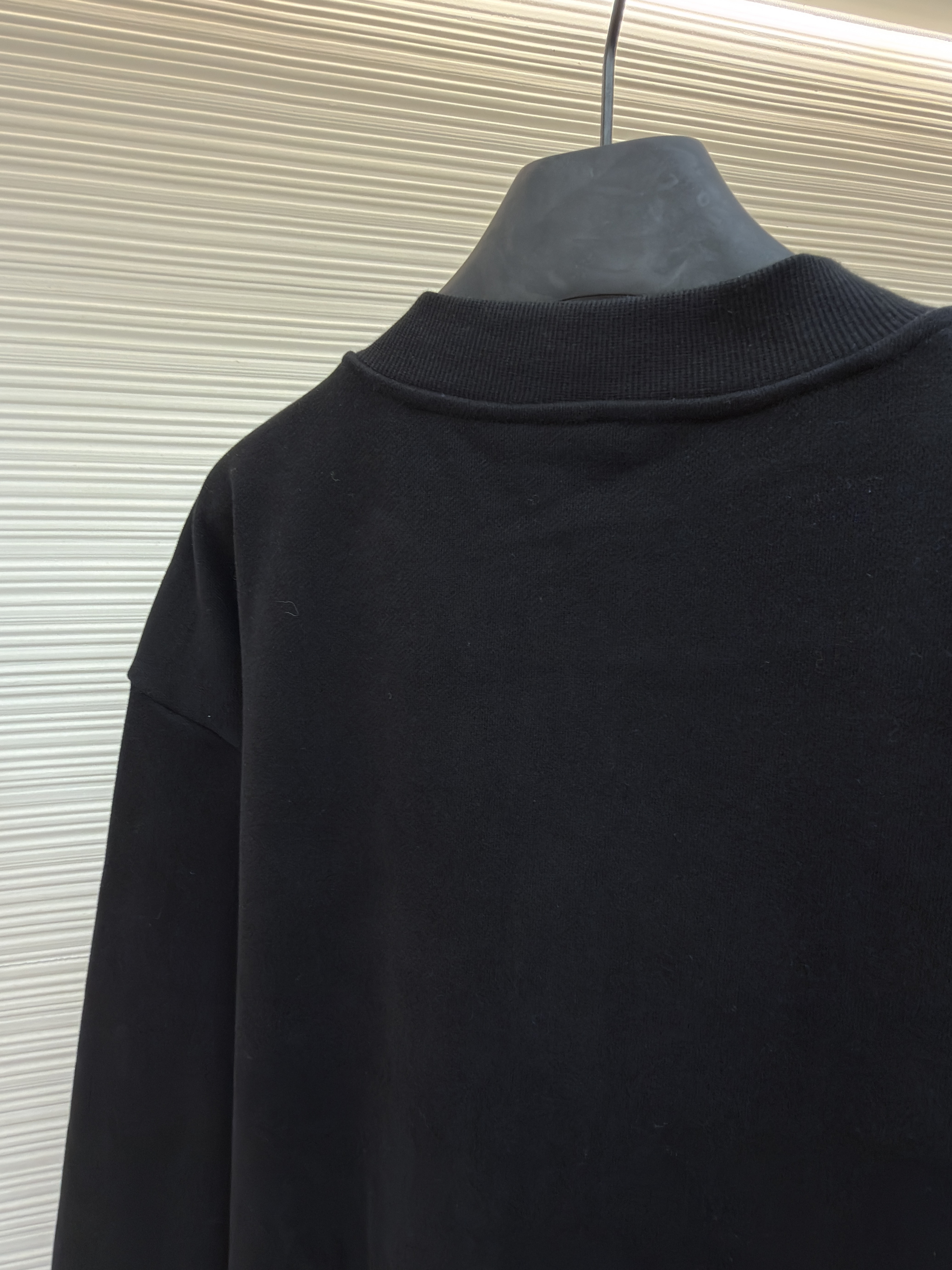 CELINE 赛琳 刺绣拉链棒球服外套 夹克 长袖 秋冬 黑色 B2