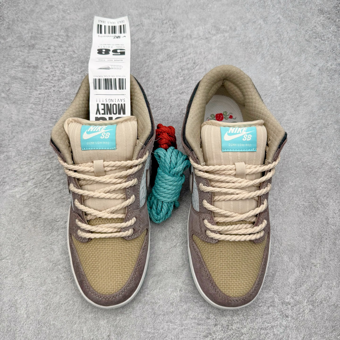 DUNK LOW  Big Money Savings  低筒 复古板鞋 休闲鞋 男鞋 女鞋 波鞋AYB0  棕灰 FZ3129-200
