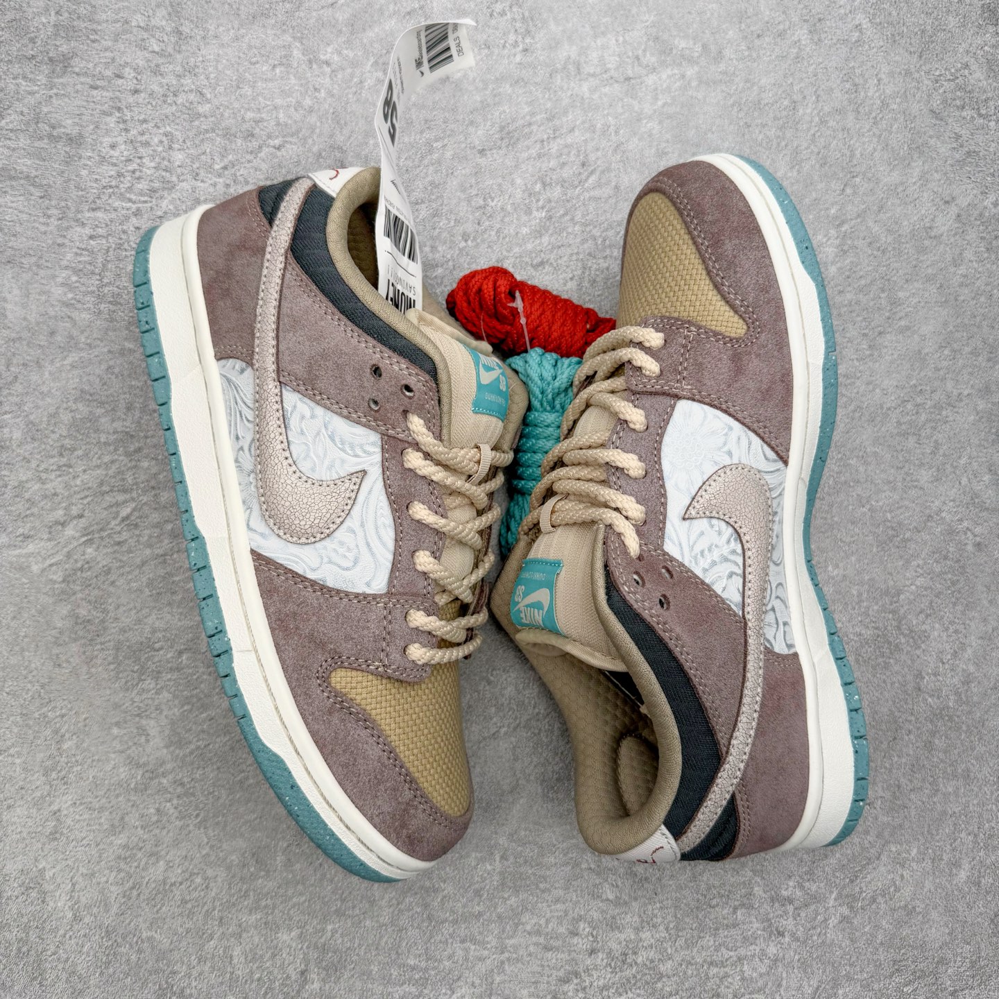 DUNK LOW  Big Money Savings  低筒 复古板鞋 休闲鞋 男鞋 女鞋 波鞋AYB0  棕灰 FZ3129-200