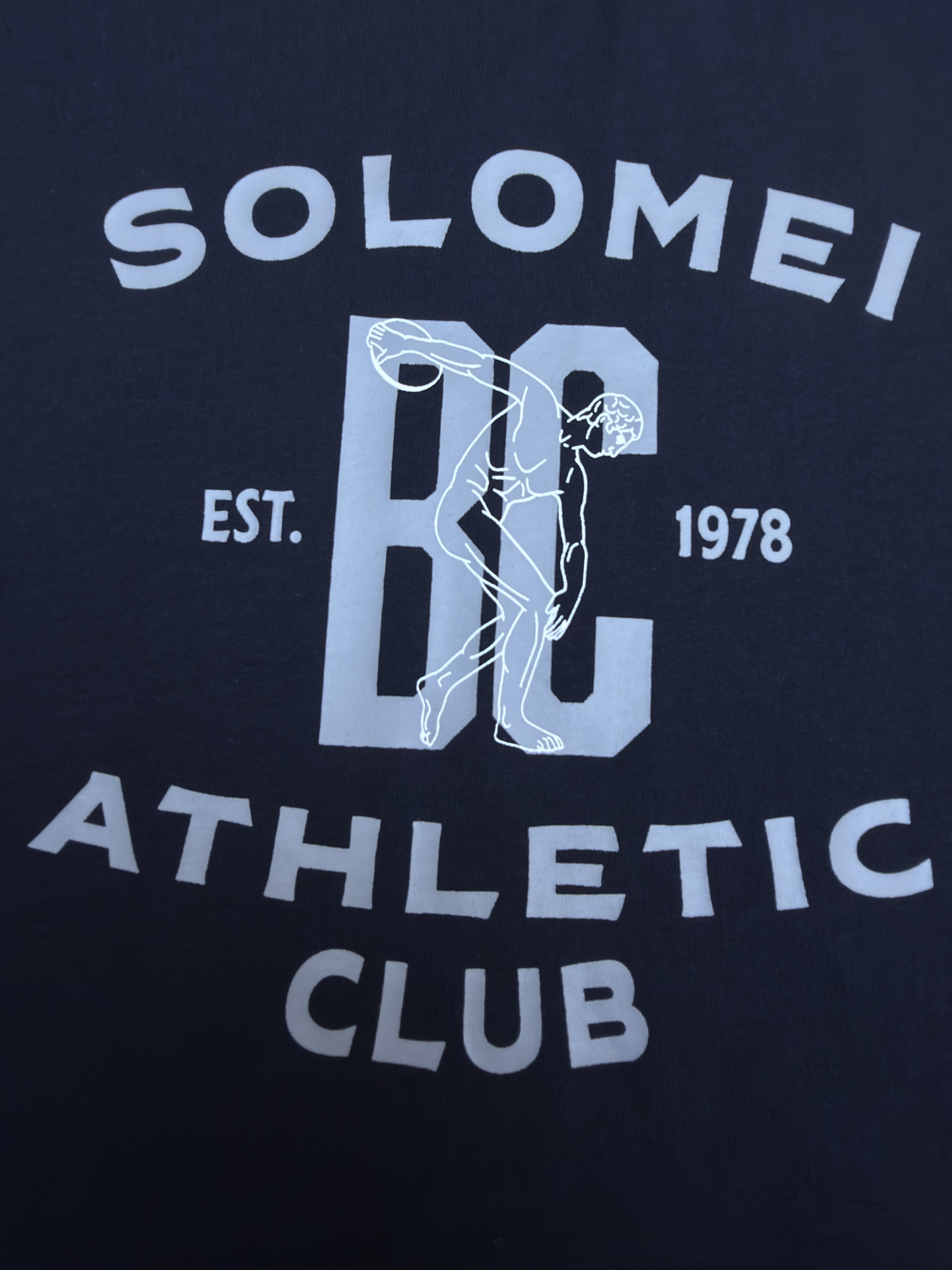 Brunello Cucinelli BC 标识印花圆领短袖 T恤 夏款 黑色 白色 A0
