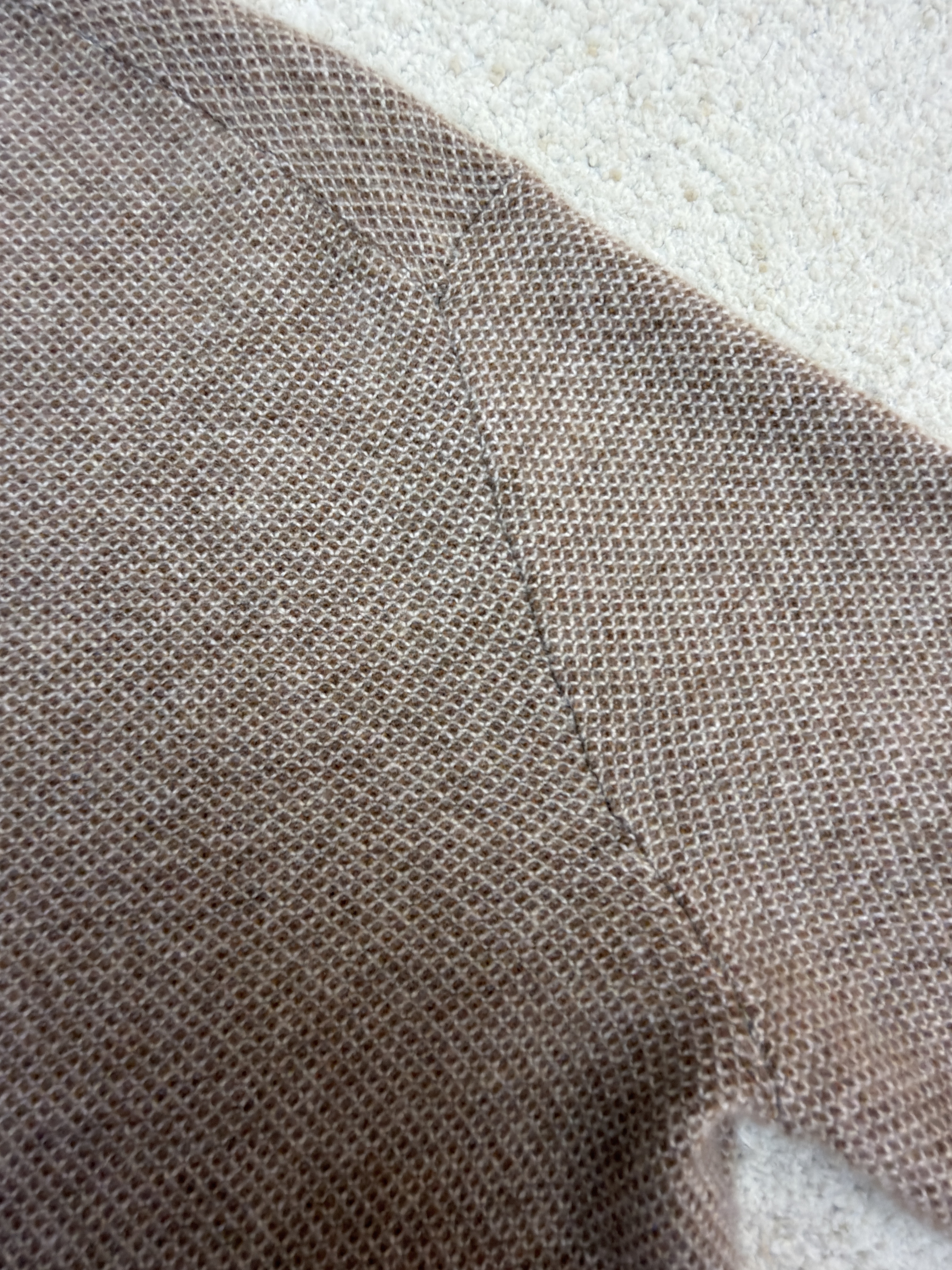 Loro Piana LP 藤格双层领套头针织毛衣 针织衫 外套 长袖 秋冬 木色 深木色 B5