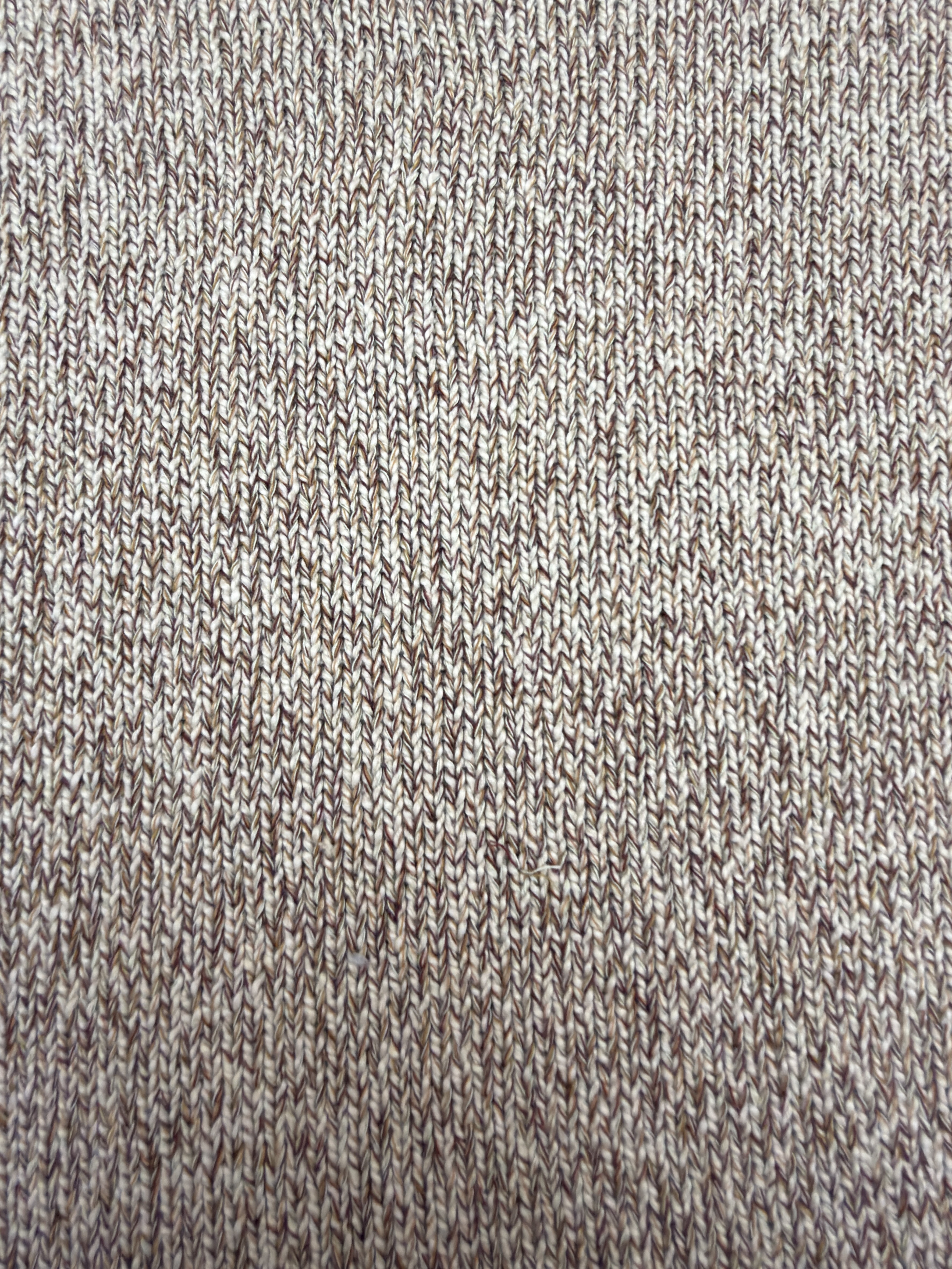 Loro Piana LP 杂色羊毛圆领针织毛衣 针织衫 外套 长袖 秋冬 卡其色 B5