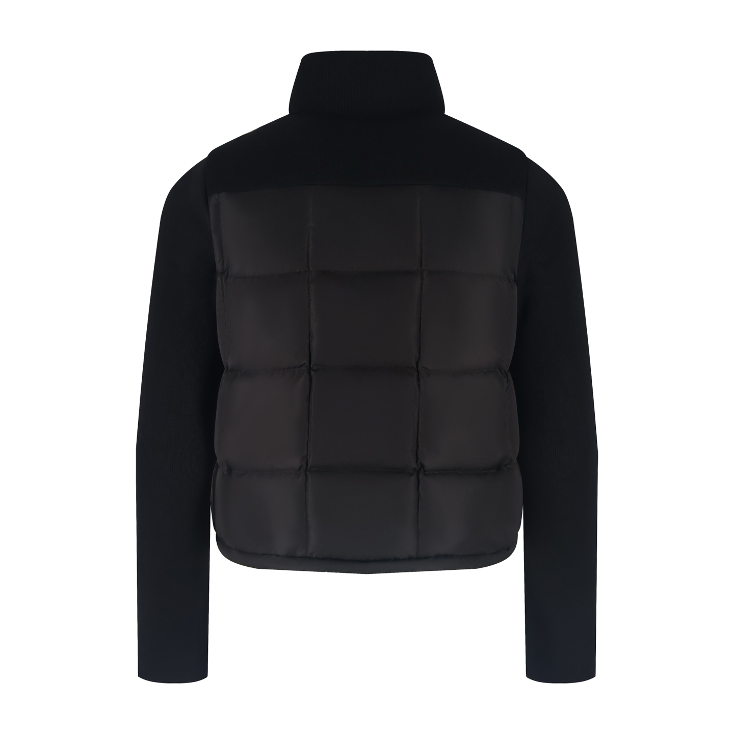 Moncler 蒙口 Padded Corduroy系列 针织拼袖拉链立领羽绒服 夹克 长袖 外套 女款 保暖 白色 黑色 C5