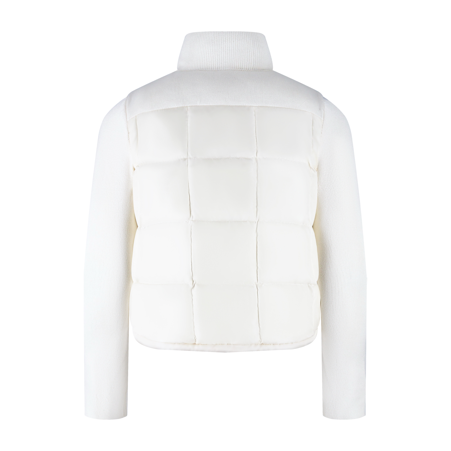 Moncler 蒙口 Padded Corduroy系列 针织拼袖拉链立领羽绒服 夹克 长袖 外套 女款 保暖 白色 黑色 C5