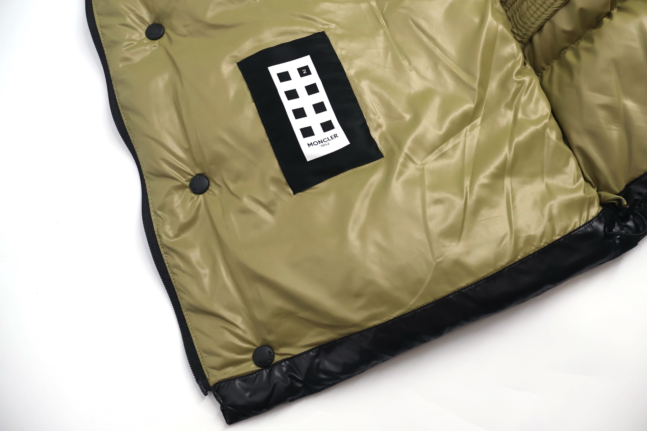 Moncler 蒙口 GENIUS 1952联名Dervo绿胖子羽绒服 夹克 保暖 外套 黑色 D0 