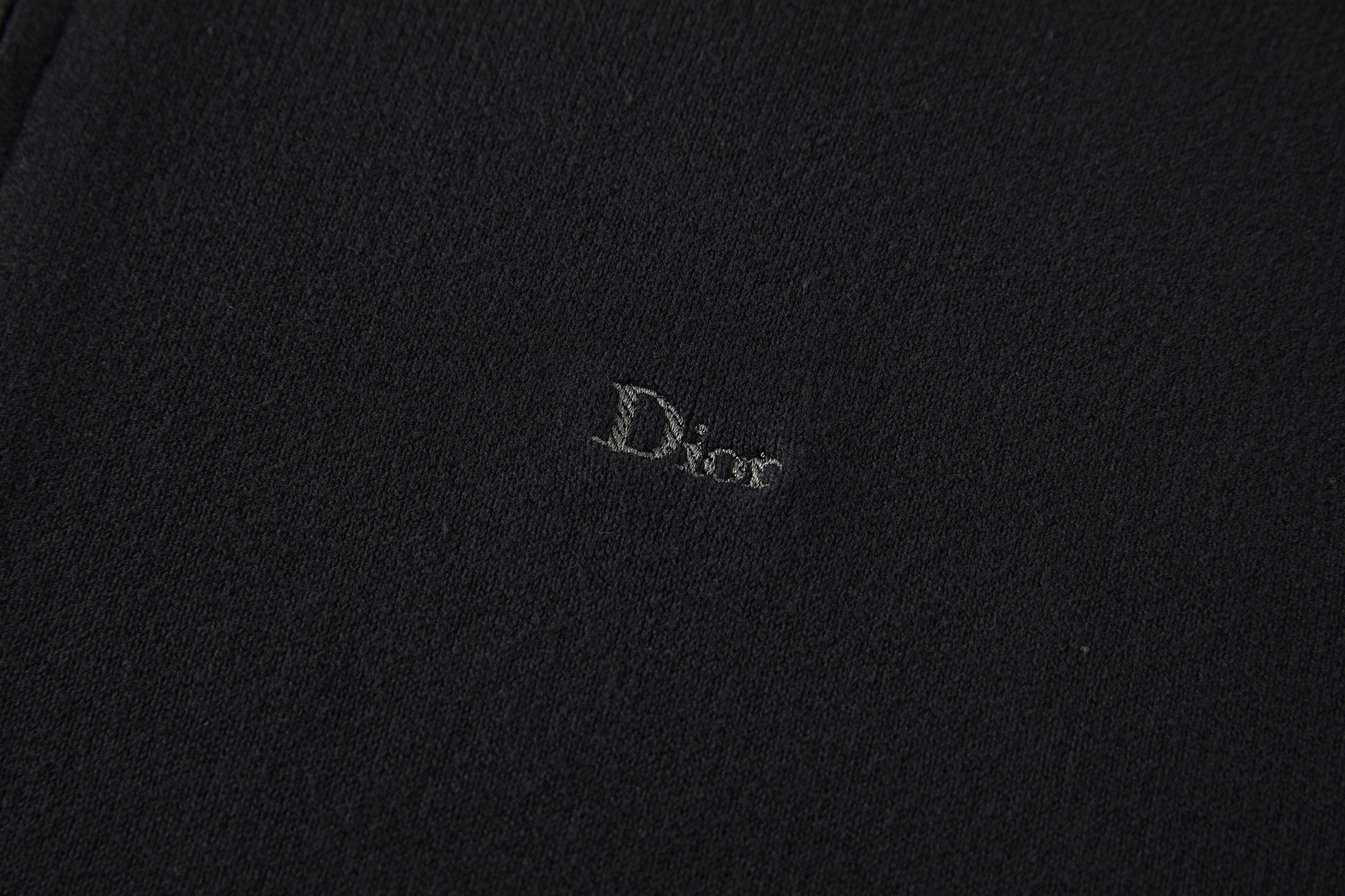 DIOR 迪奥 字母刺绣标识拉链立领开衫 毛衣 针织衫 外套 秋冬 长袖 灰色 黑色 B5