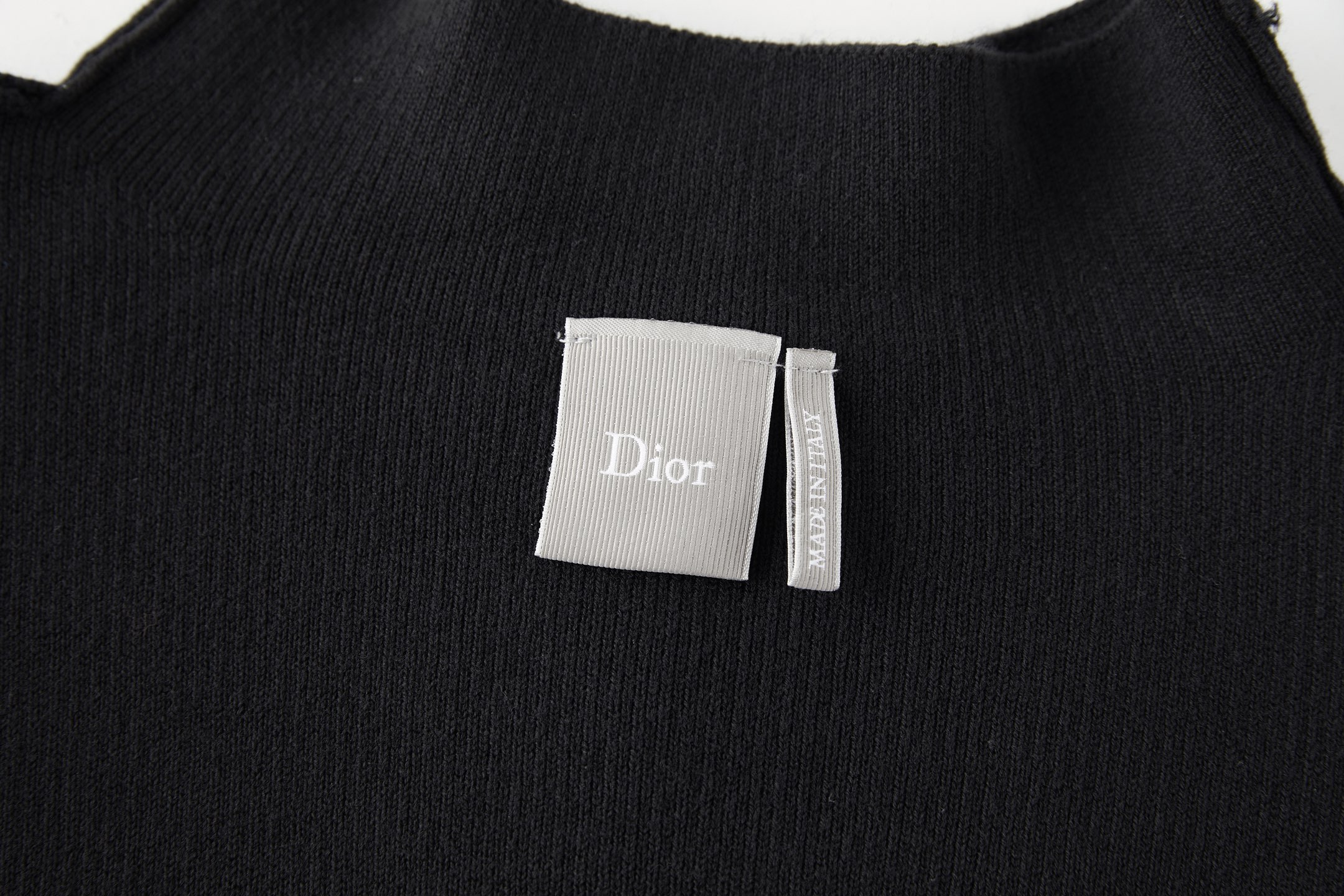 DIOR 迪奥 字母刺绣标识拉链立领开衫 毛衣 针织衫 外套 秋冬 长袖 灰色 黑色 B5