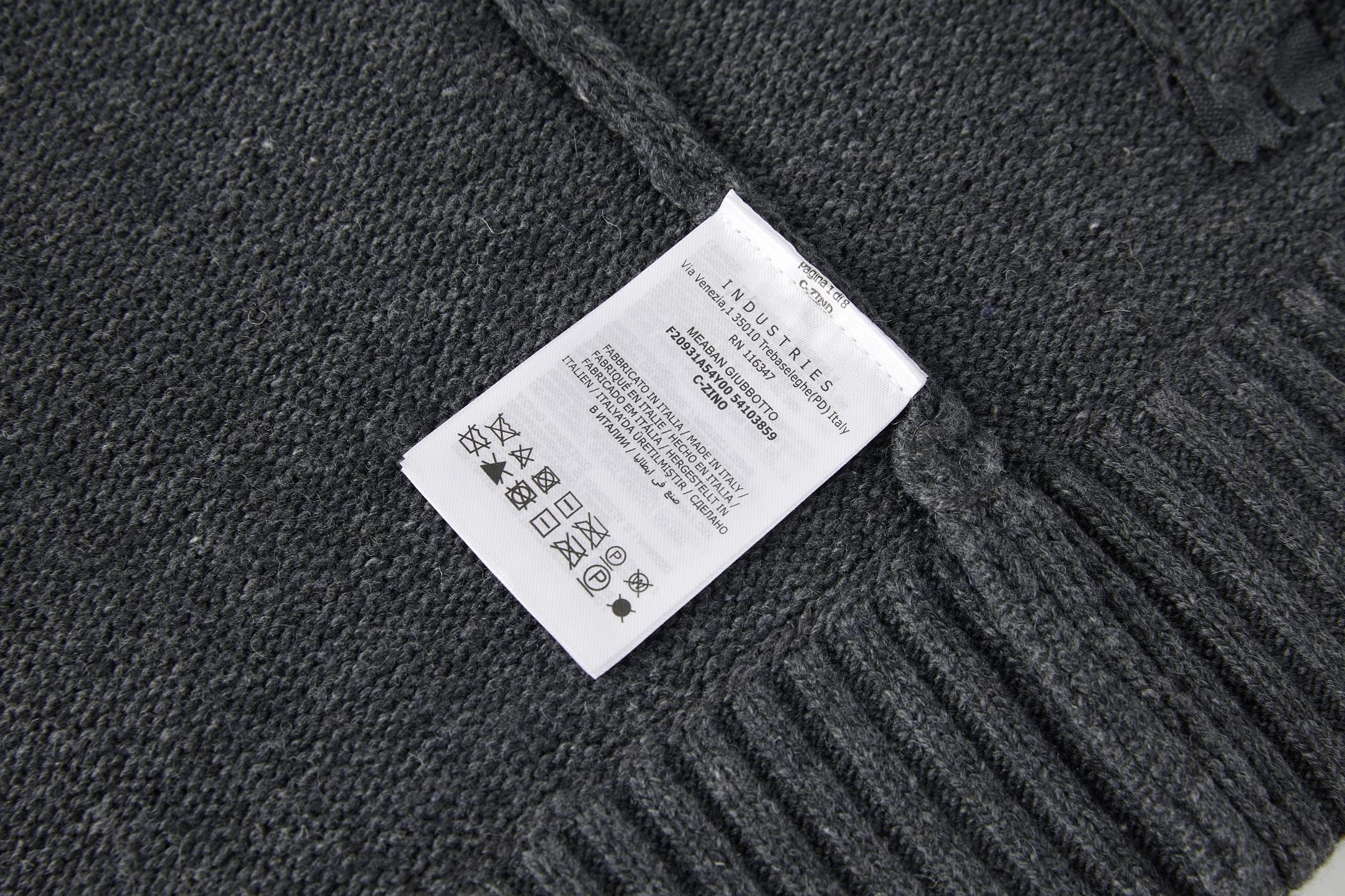 Moncler 蒙口 徽标拉链立领针织开衫 毛衣 针织衫 秋冬 外套 灰色 B5
