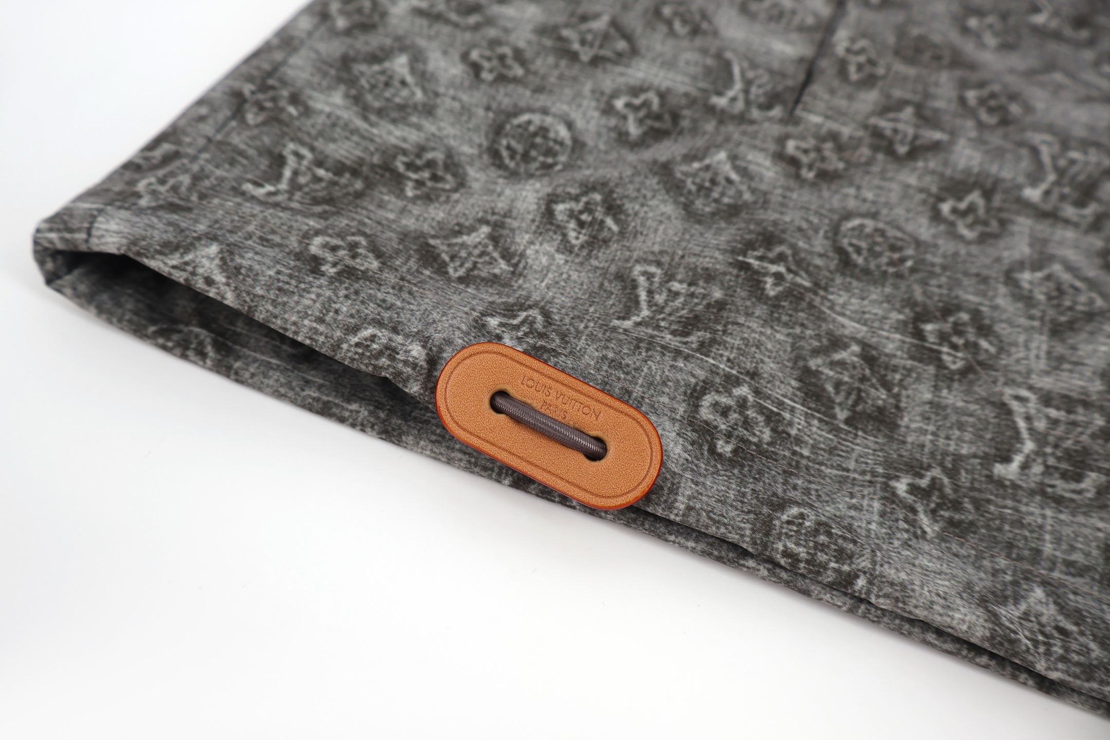 LOUIS VUITTON 路易威登 满印老花翻领夹克外套 长袖 秋冬 灰色 B5