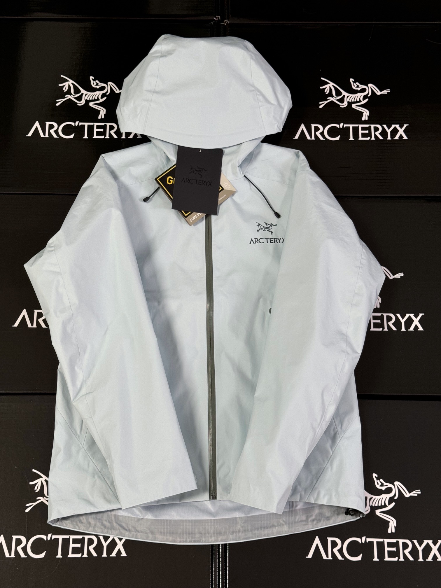 G03 台州 Arcteryx 始祖鸟 BETA LT 硬壳 连帽 冲锋衣  长袖  男款 破晓蓝 B0-26844
