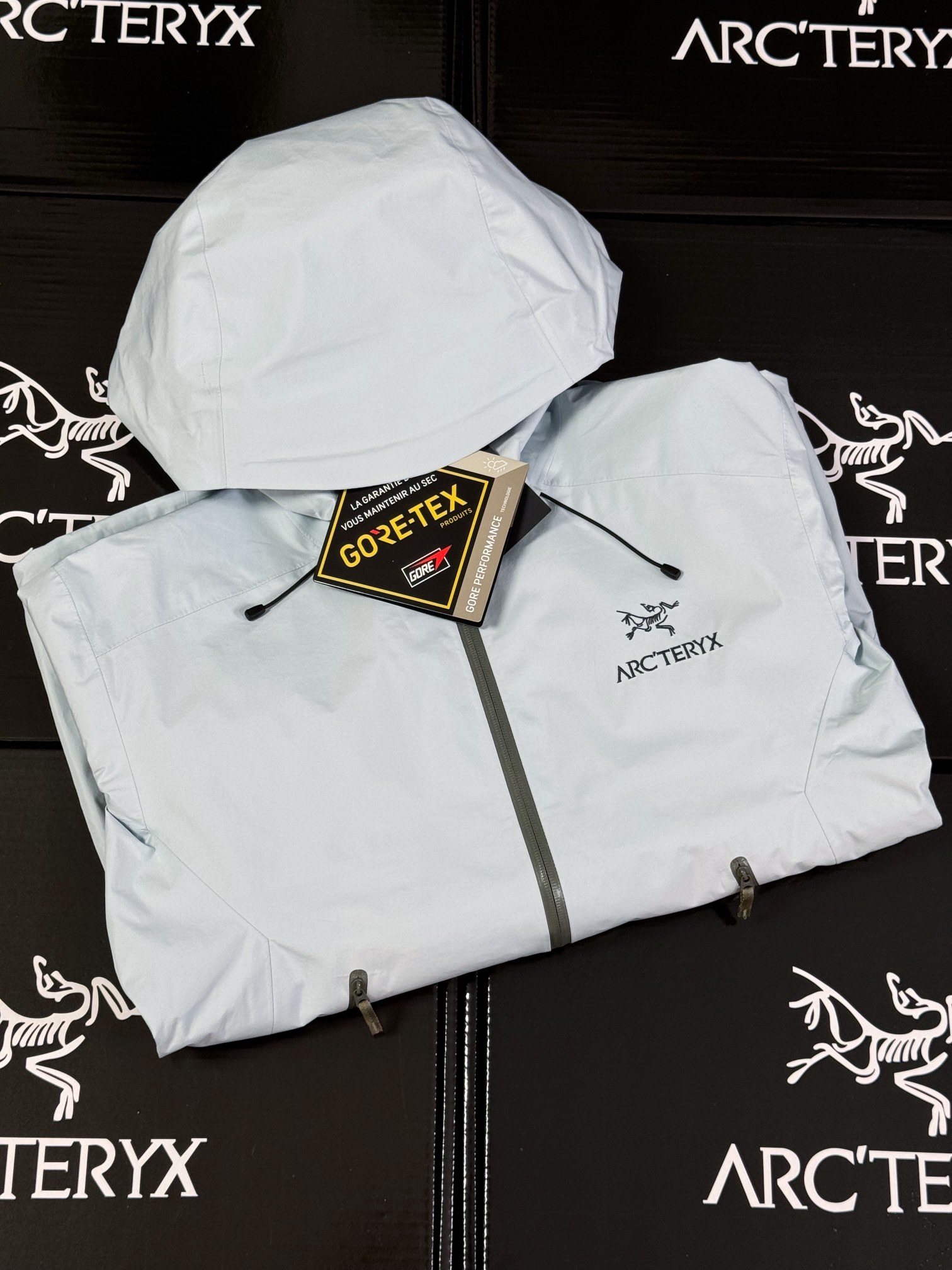 G03 台州 Arcteryx 始祖鸟 BETA LT 硬壳 连帽 冲锋衣 长袖 男款 破晓蓝 B0-26844