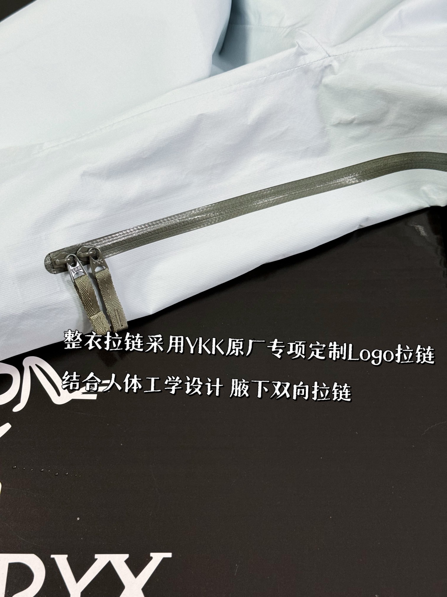 G03 台州 Arcteryx 始祖鸟 BETA LT 硬壳 连帽 冲锋衣 长袖 男款 破晓蓝 B0-26844