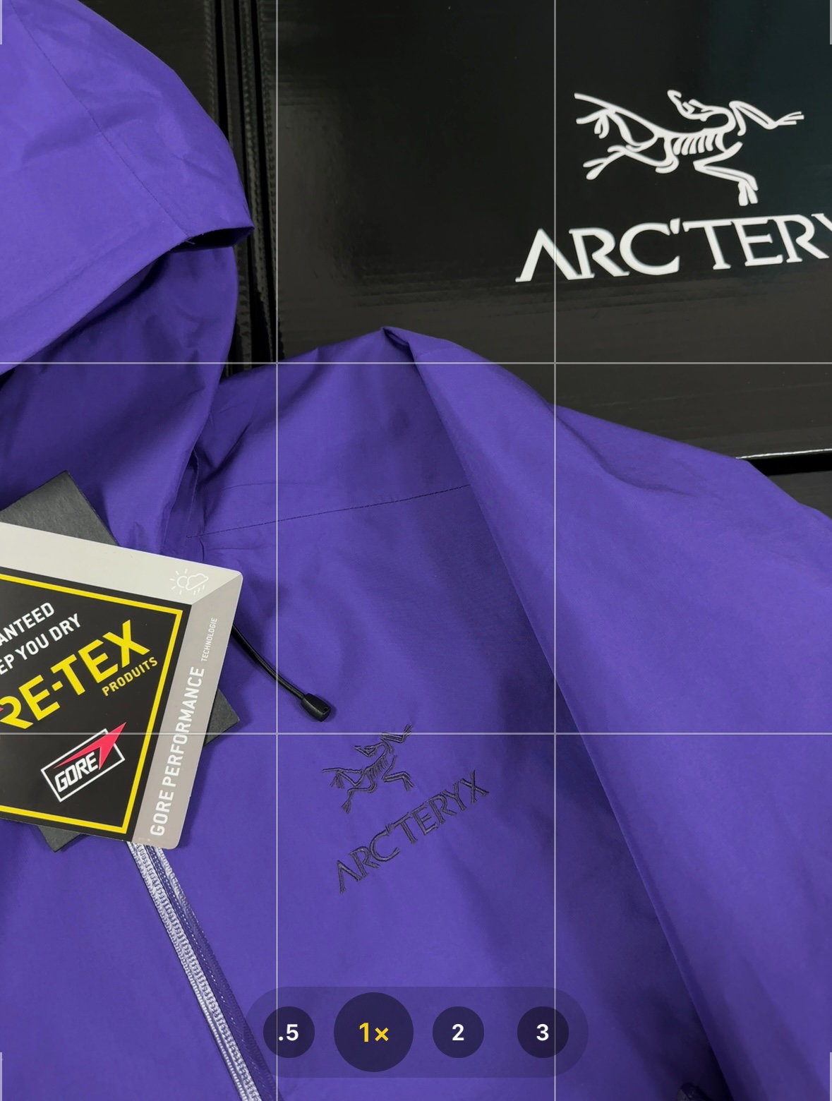 G03 台州 Arcteryx 始祖鸟 BETA LT 硬壳 连帽 冲锋衣 长袖 男款 幻银紫 B0-26844