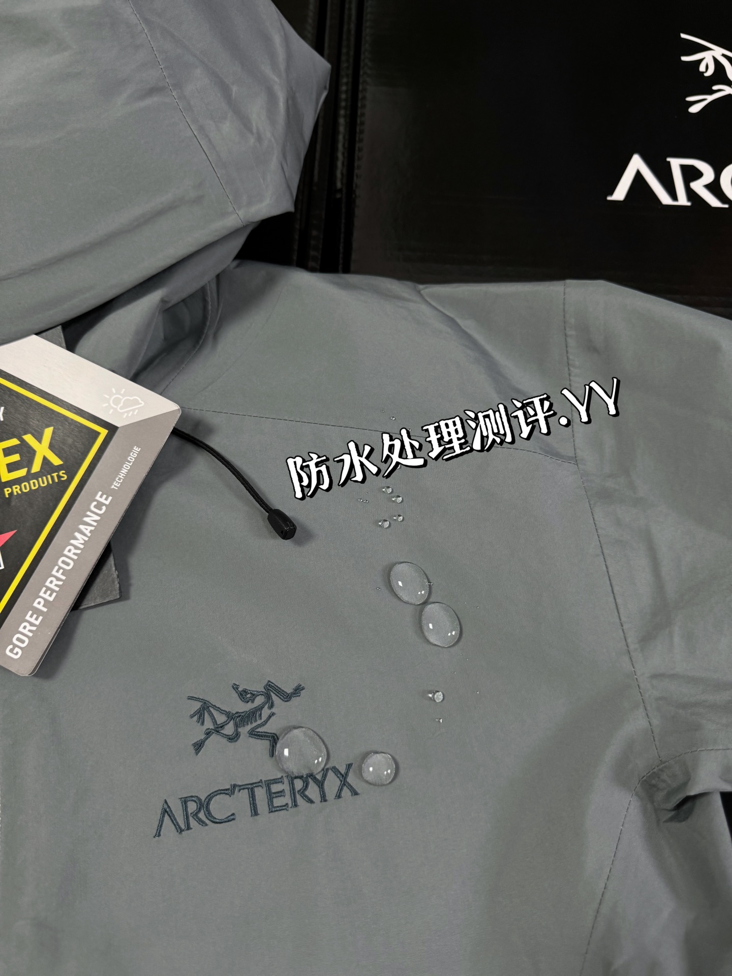 G03台州 Arcteryx 始祖鸟 BETA LT 硬壳 连帽 冲锋衣 长袖 男款 次元灰 B0-26844