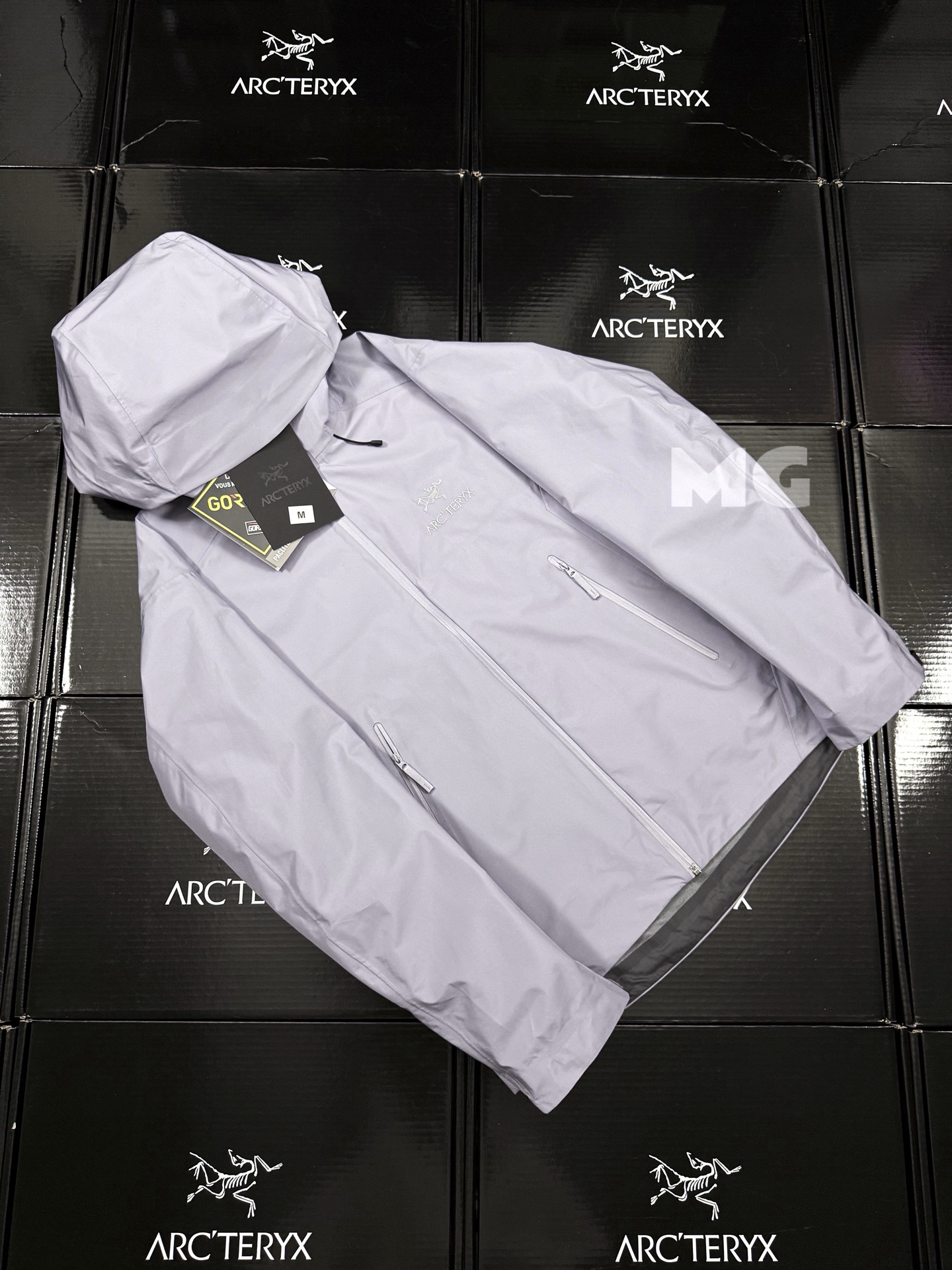 G03台州 Arcteryx 始祖鸟 BETA LT 硬壳 连帽 冲锋衣 长袖 男款 香芋粉 B0-26844
