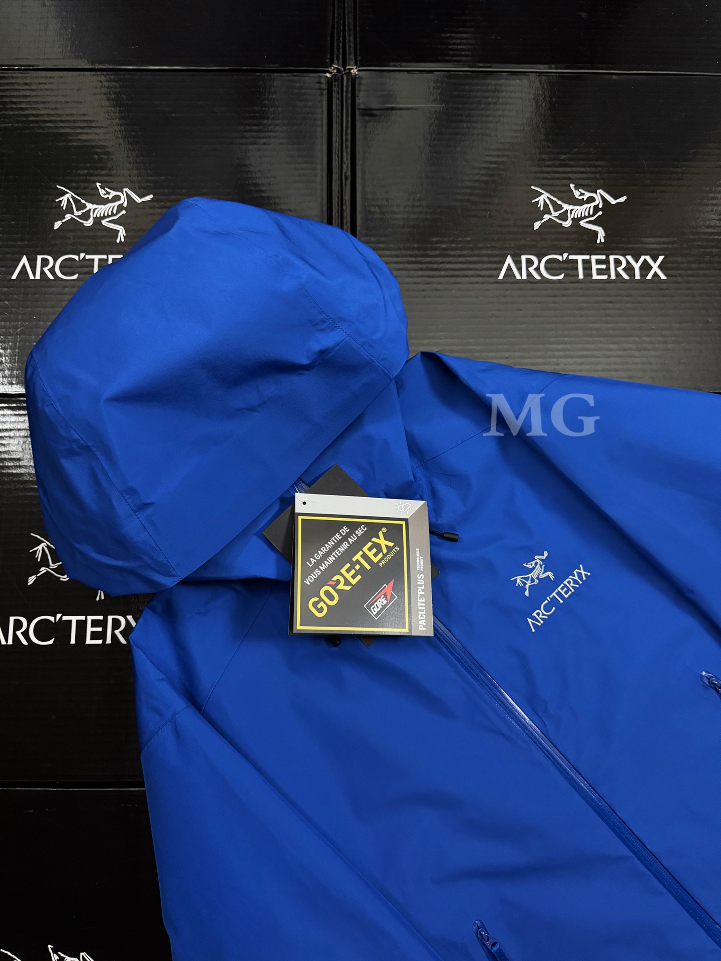 G03台州 Arcteryx 始祖鸟 BETA LT 硬壳 连帽 冲锋衣 长袖 男款 群青蓝 B0-26844