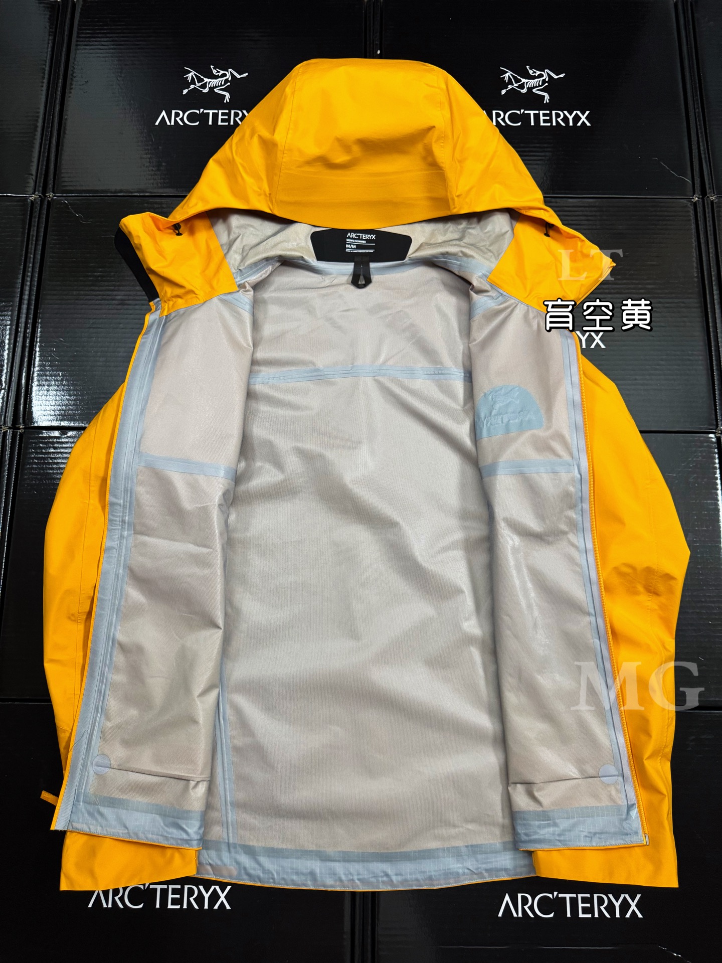 G03台州 Arcteryx 始祖鸟 BETA LT 硬壳 连帽 冲锋衣 长袖 男款 黄色 B0-26844