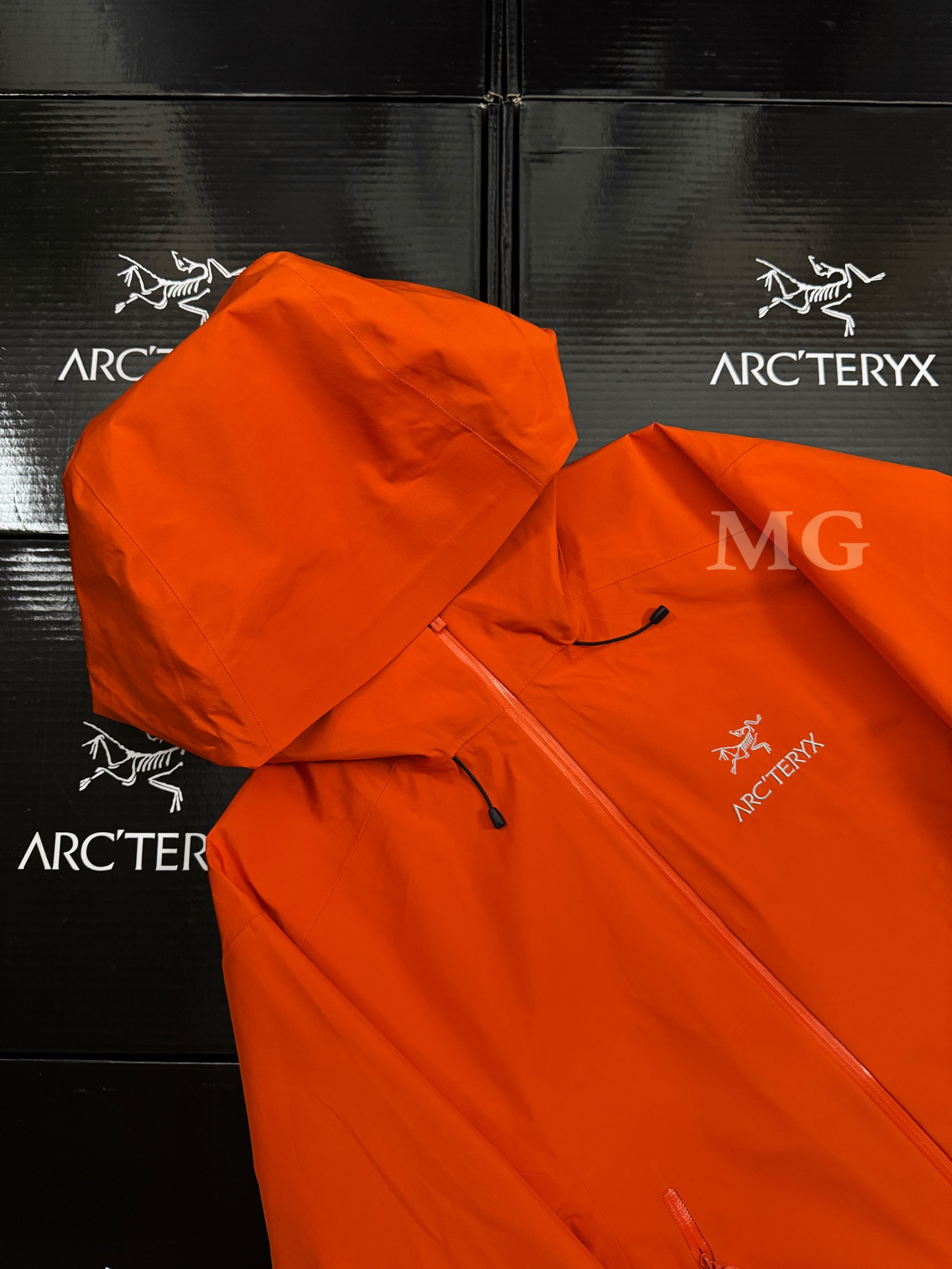 G03台州 Arcteryx 始祖鸟 BETA LT 硬壳 连帽 冲锋衣 长袖 男款 橙色 B0-26844